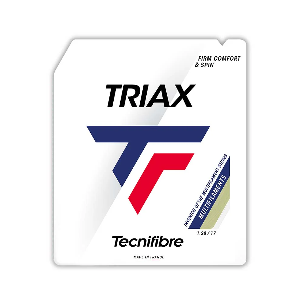 Tecnifibre Triax 17/1.28 Natural Tennis String