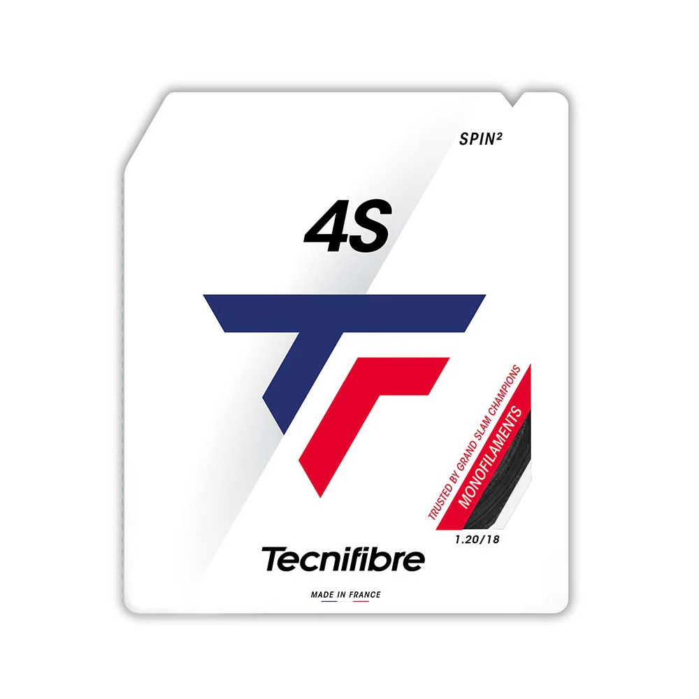 Tecnifibre 4S 17/1.25 Black Tennis String