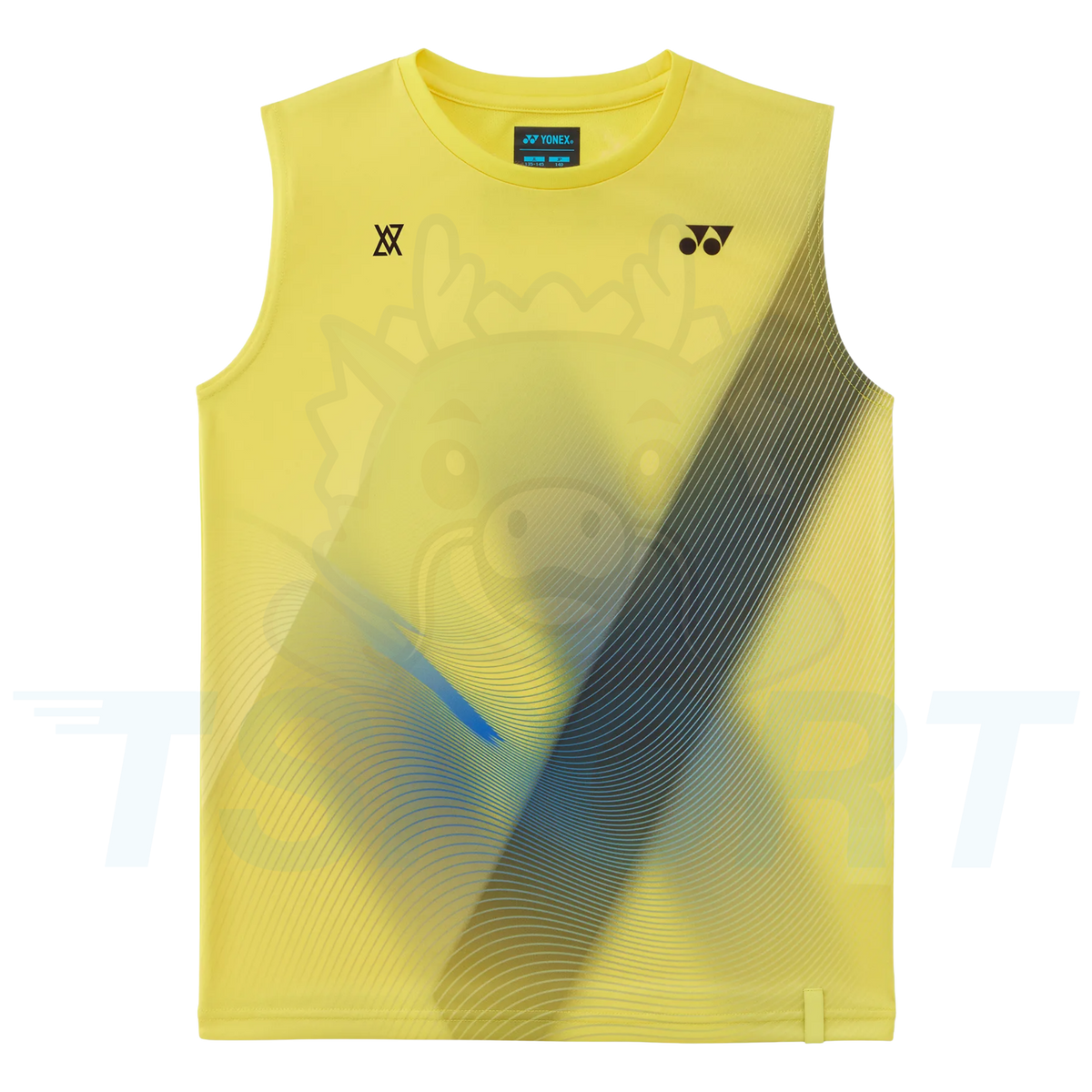 Yonex x Viktor Axelsen Junior Sleeveless Top 10798 - Laser Yellow