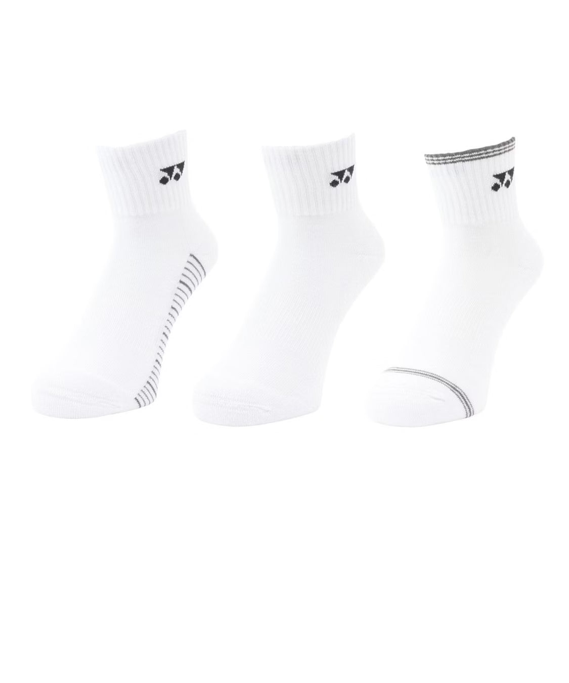 Yonex Men Quarter Ankle Socks 19264Y 3-Pack
