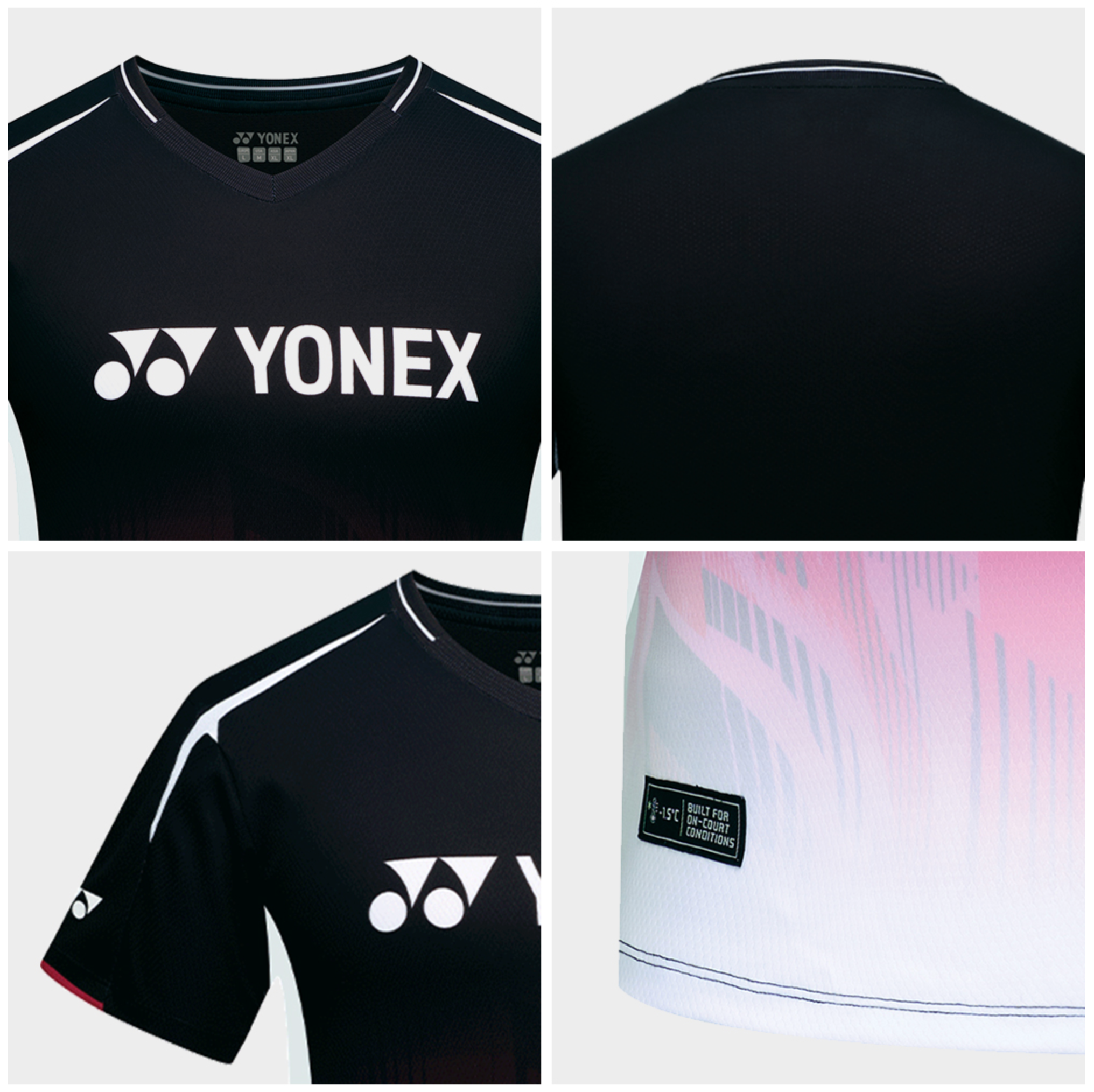 T-shirt à manches courtes Yonex 253TS008F pour femme