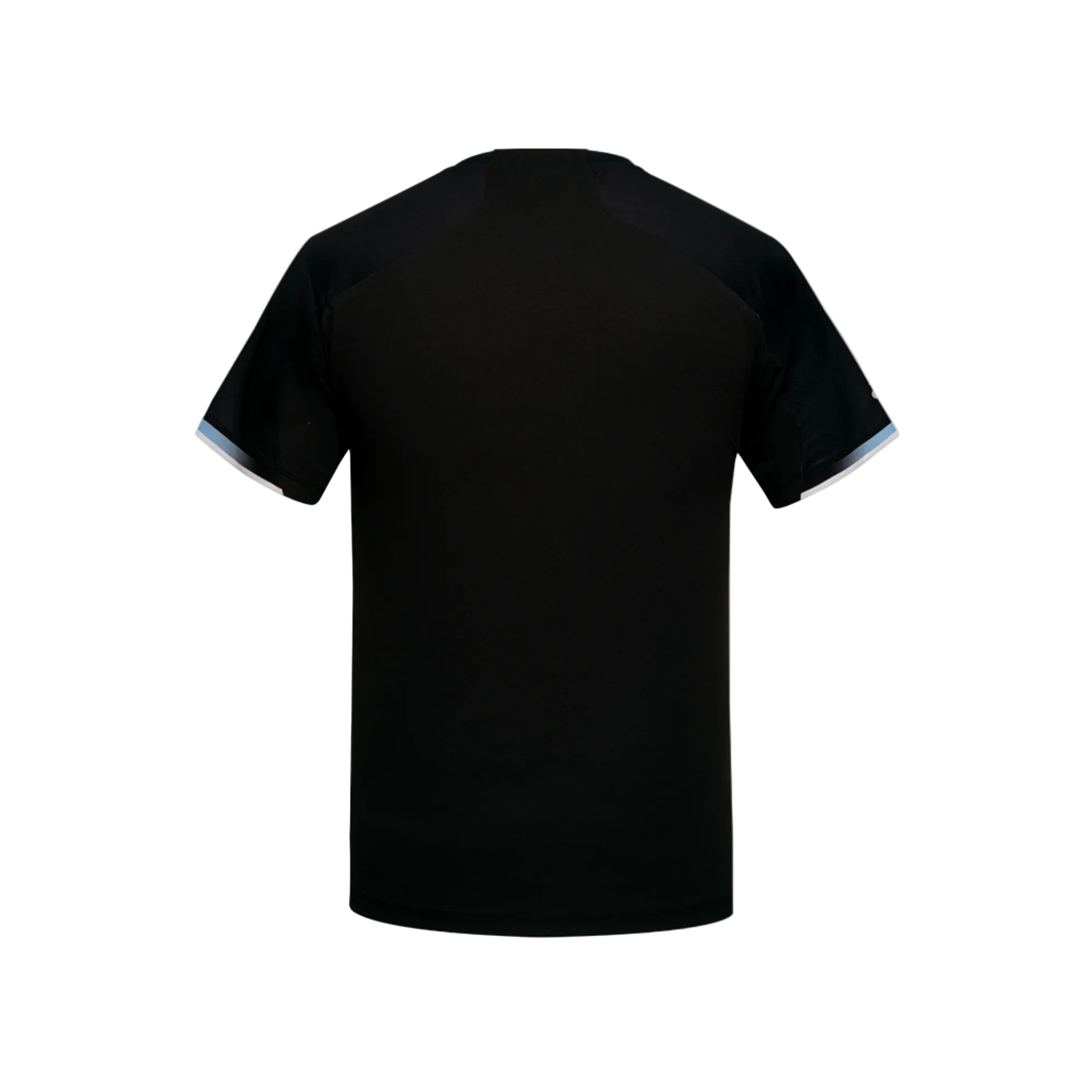 Black t-shirt on a white background with Yonex logo.