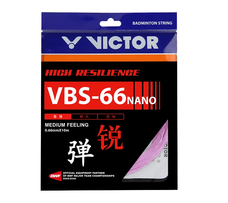 Victor VBS-66 Nano Badminton String - 0.66mm x 10m