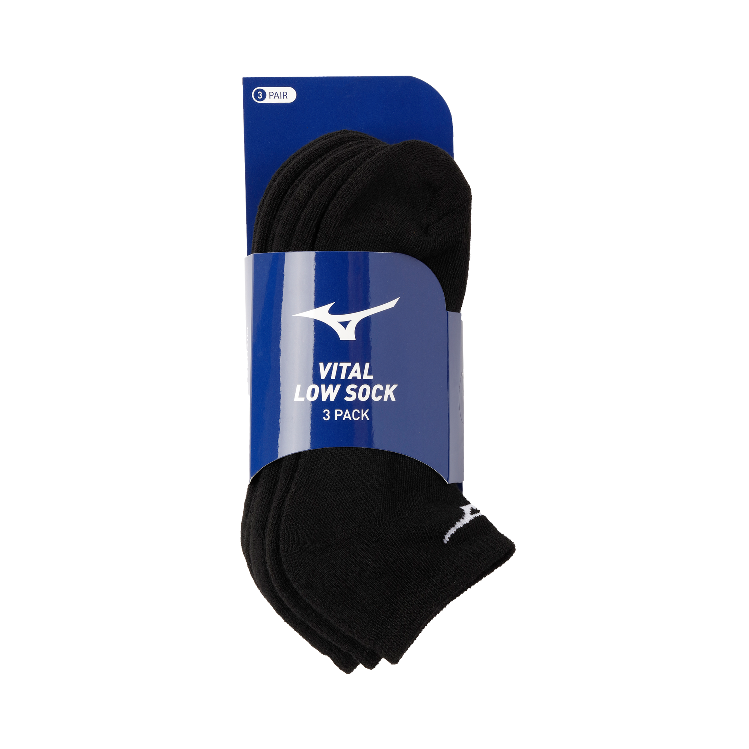 Mizuno Vital Chaussettes Basses (lot de 3)