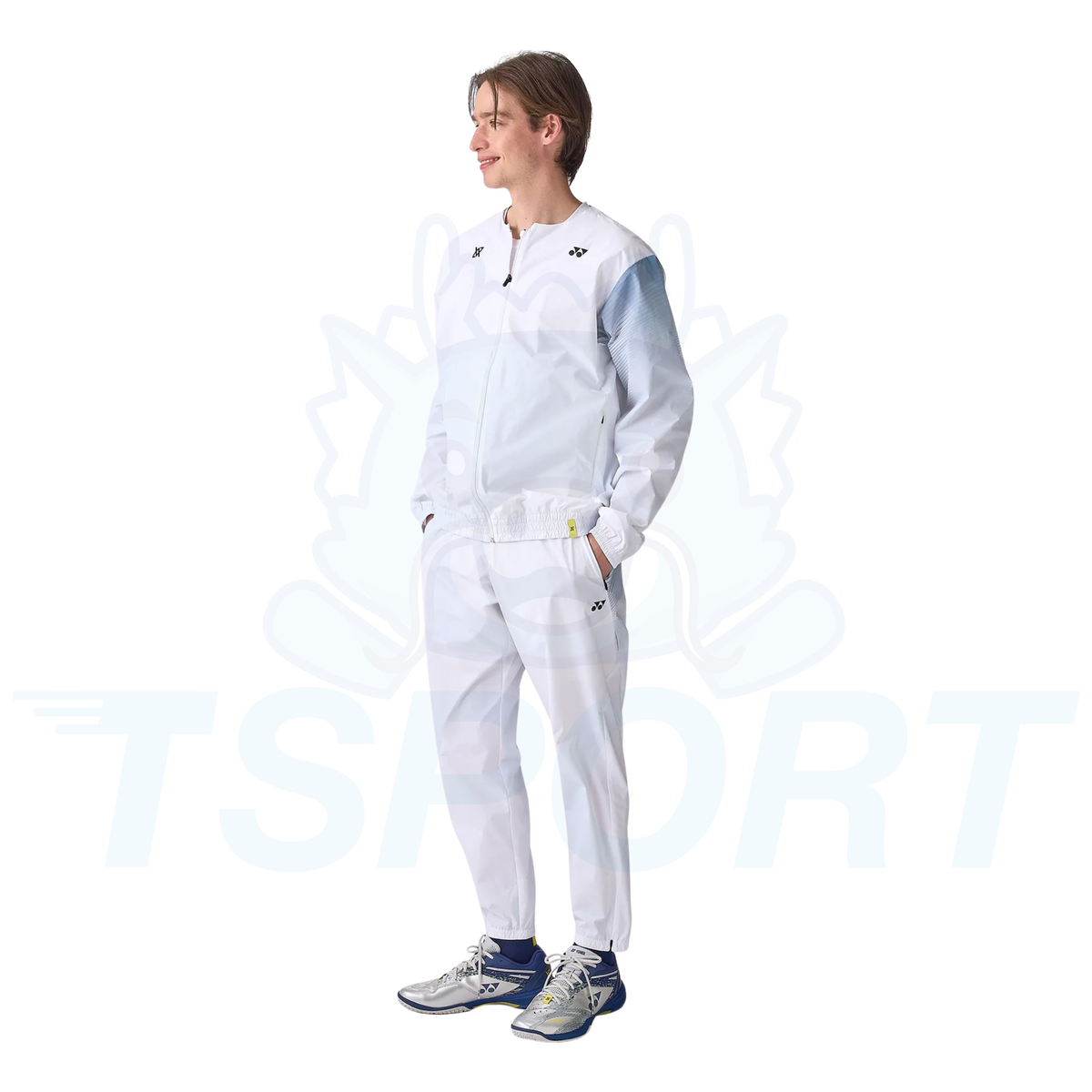 Yonex x Viktor Axelsen Unisex Warm Up Jacket 50203 - White