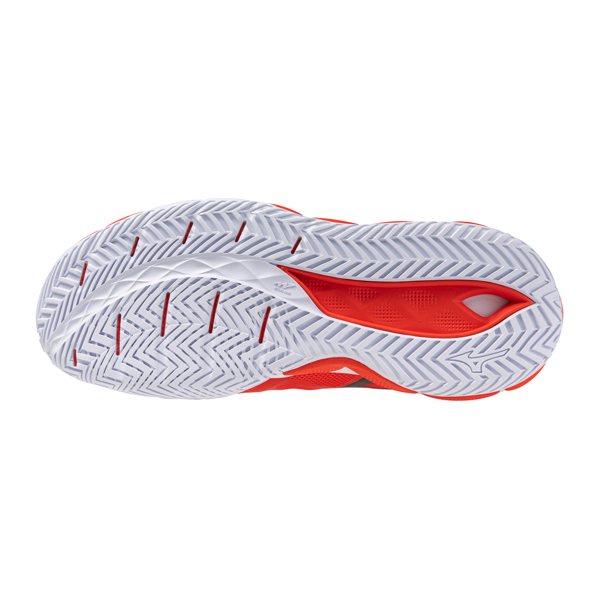 Chaussure de tennis homme Mizuno Wave Enforce Tour 2 AC - Rouge ardent-Blanc