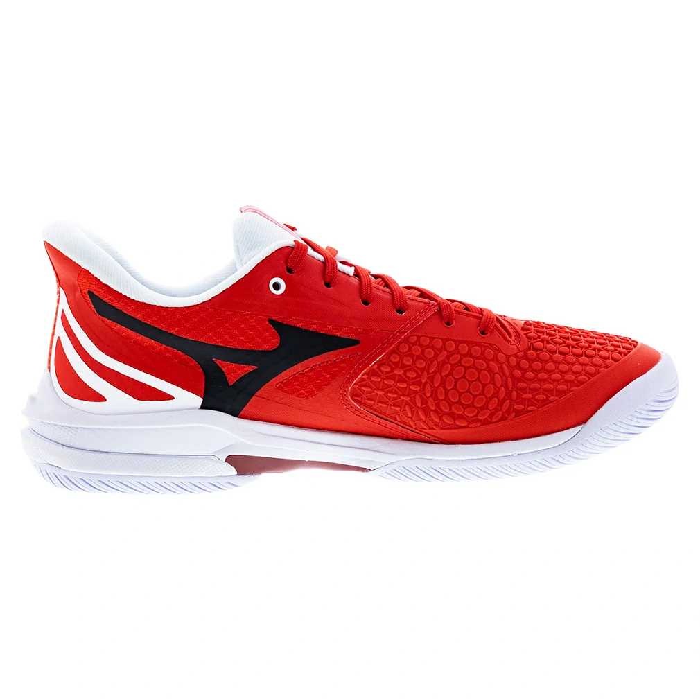 Mizuno Wave Exceed Tour 7 AC Men's Tennis Shoe - Fiery Red-White (1R00)