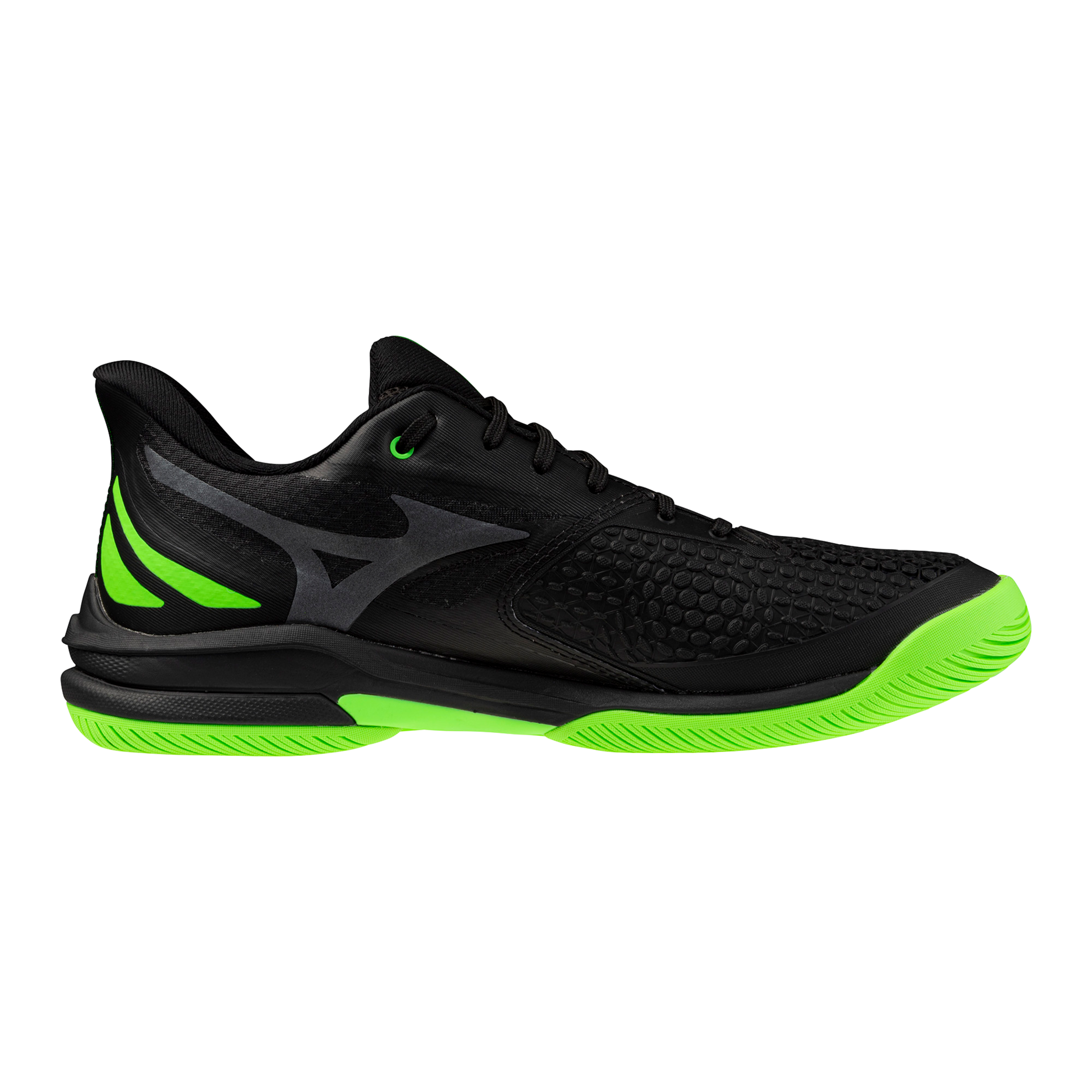 Mizuno Wave Exceed Tour 7 AC Men's Tennis Shoe - Black-Glowing Apple (9049)