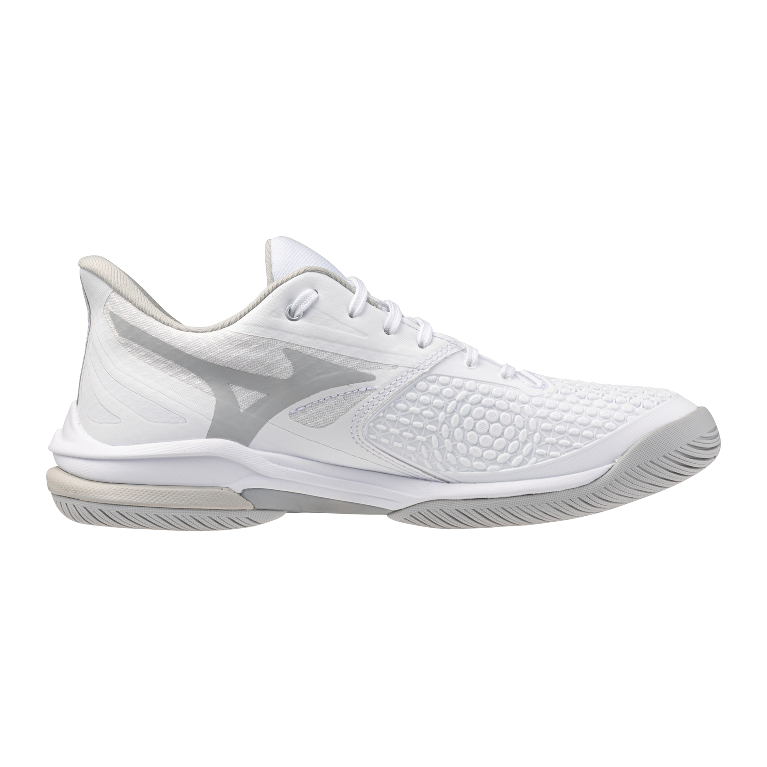 Mizuno Wave Exceed Tour 7 AC Women's Tennis Shoe - White-Harbor Mist (00HM)