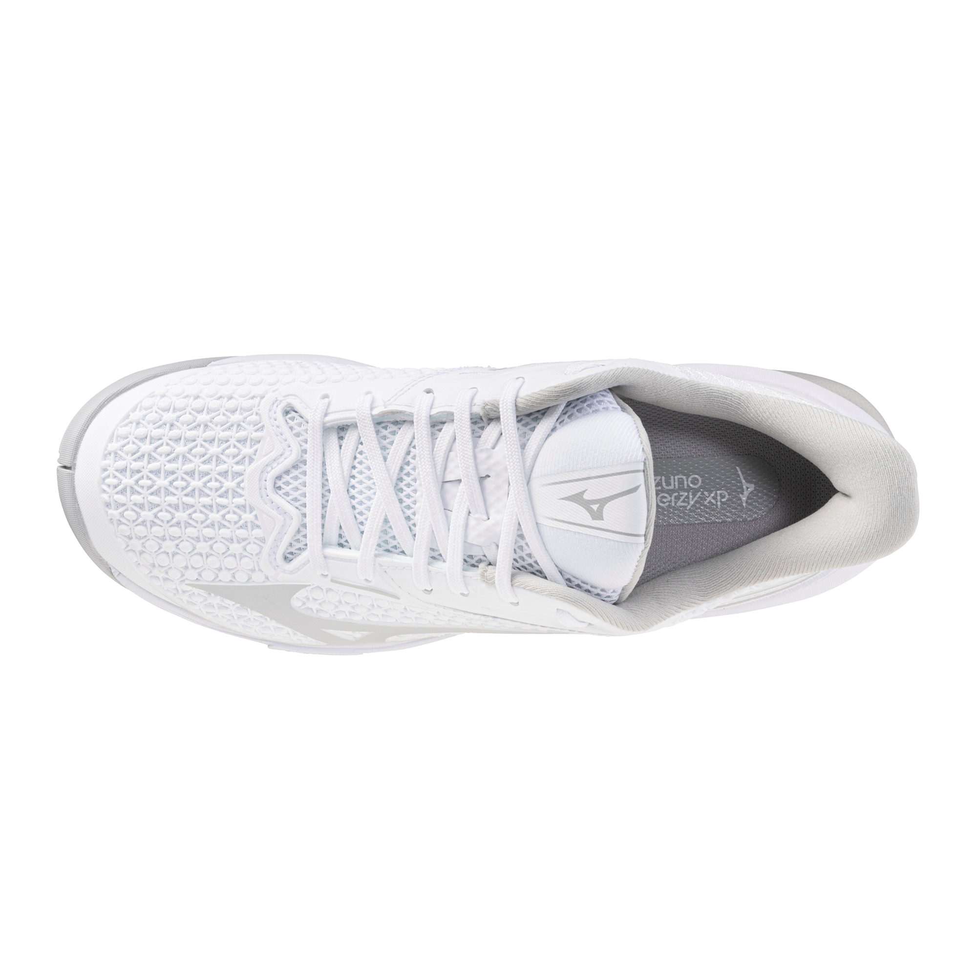 Chaussures de tennis femme Mizuno Wave Exceed Tour 7 AC - Blanc-Harbor Mist (00HM)