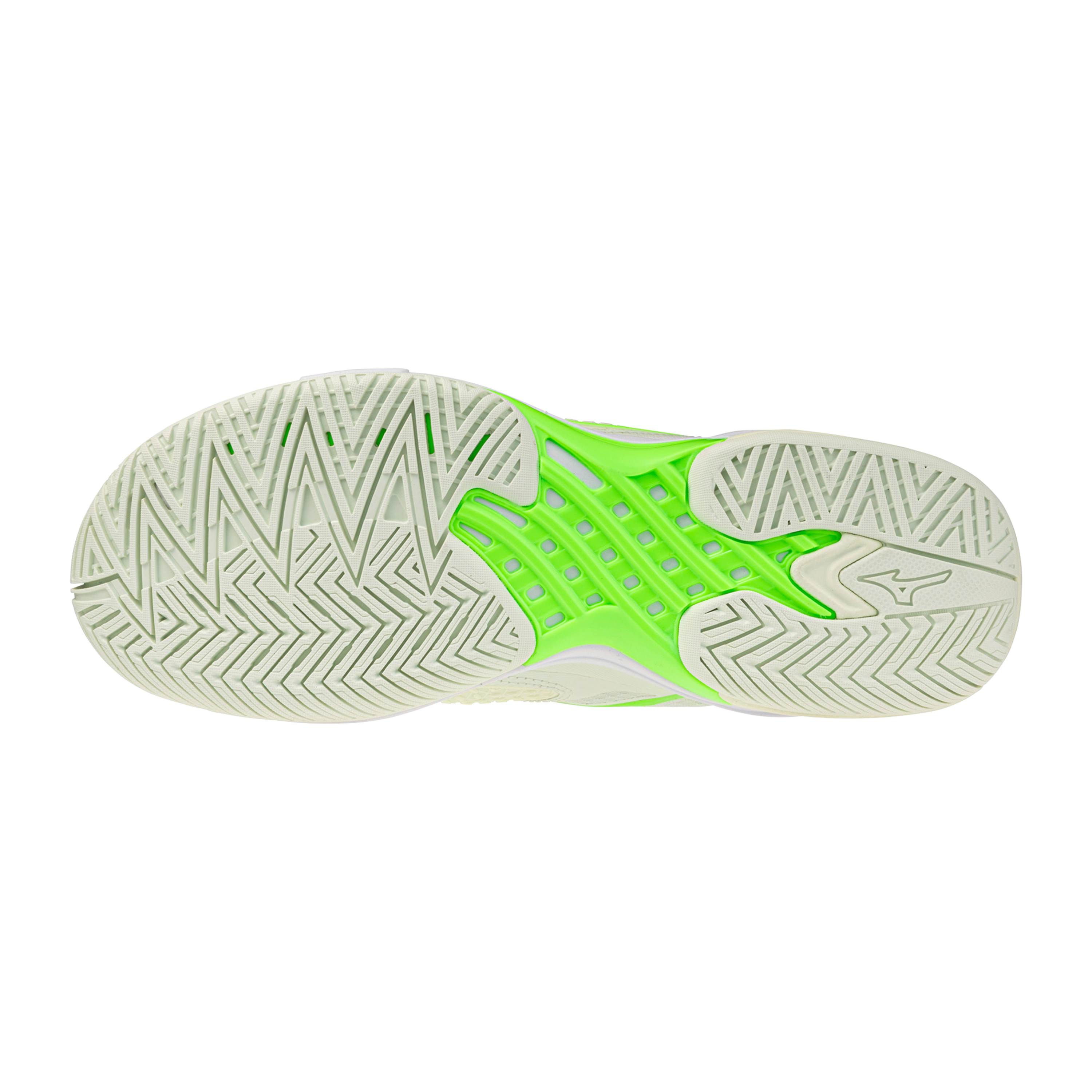 Chaussures de tennis femme Mizuno Wave Exceed Tour 7 AC - Vert Fantôme-Pomme Lumineuse (4F49)