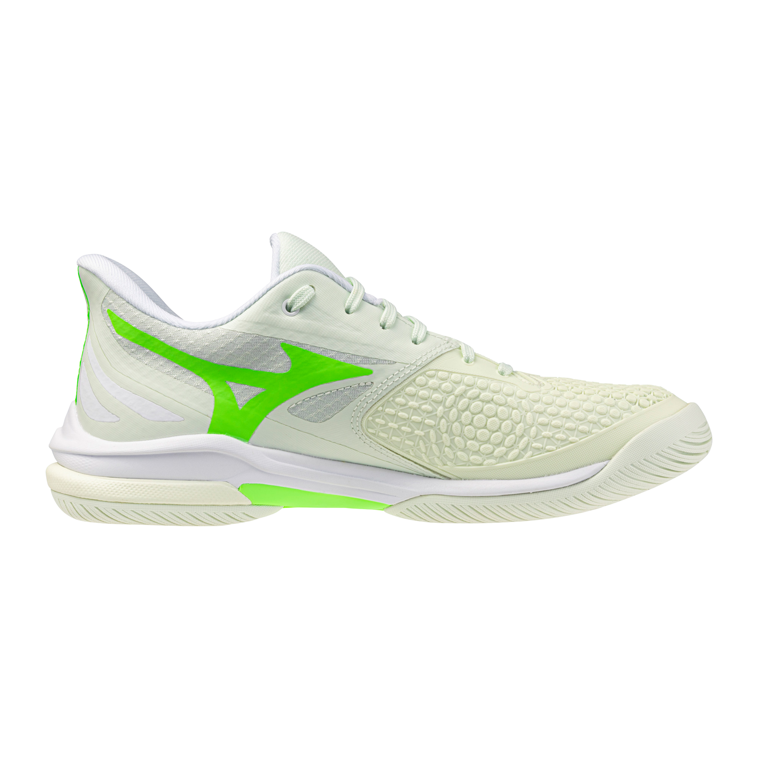 Mizuno Wave Exceed Tour 7 AC Women's Tennis Shoe - Phantom Green-Glowing Apple (4F49))