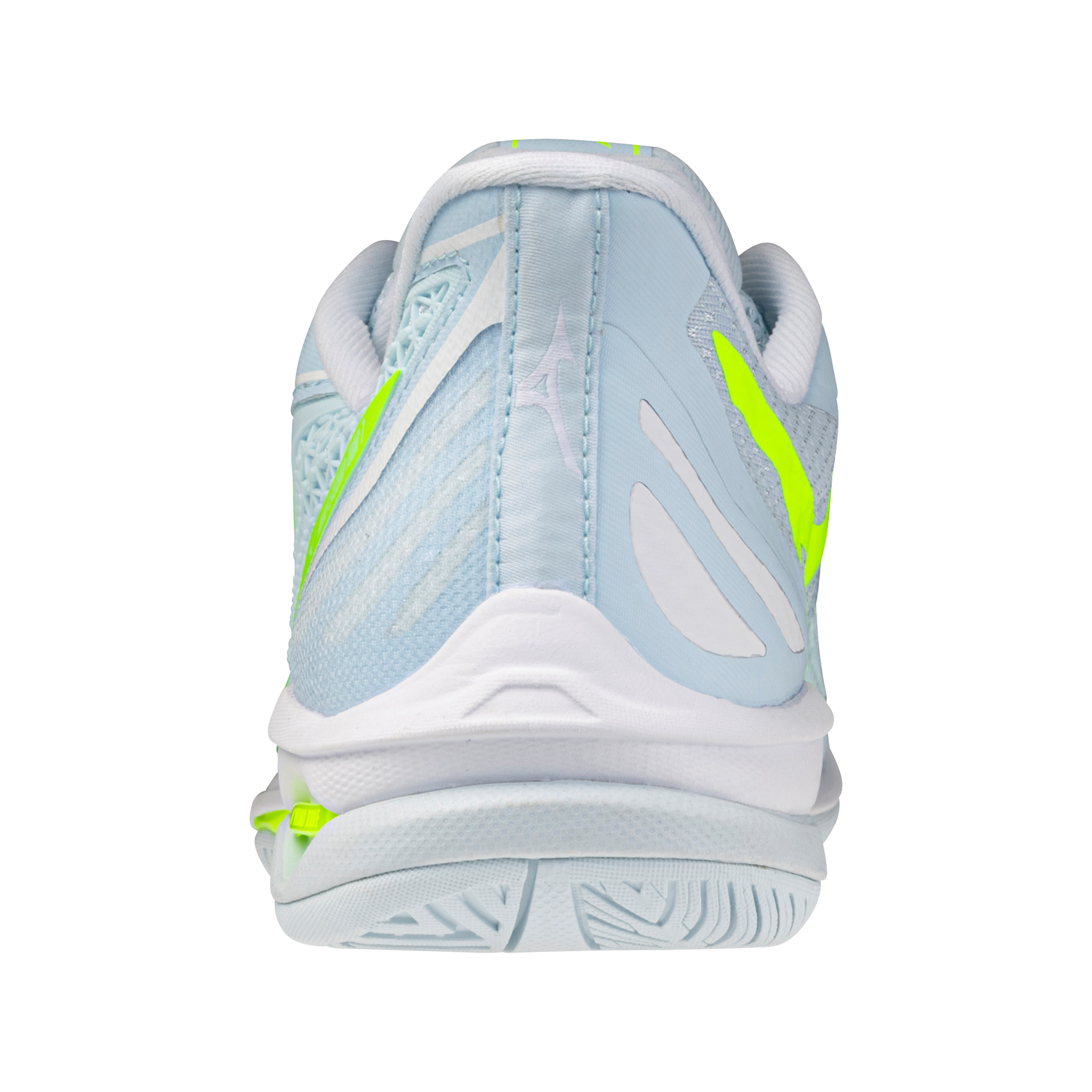 Chaussures de tennis Mizuno Wave Exceed Tour 7 AC pour femme - Ice Water-Lightning Yellow (IW3F)