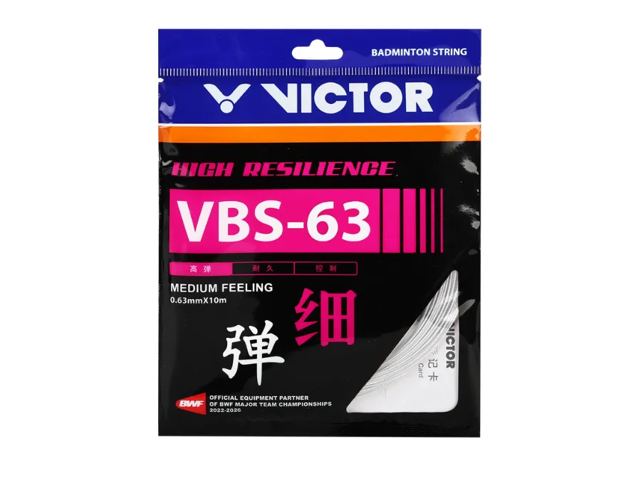 Cordage de badminton Victor VBS-63 - 0,63 mm x 10 m