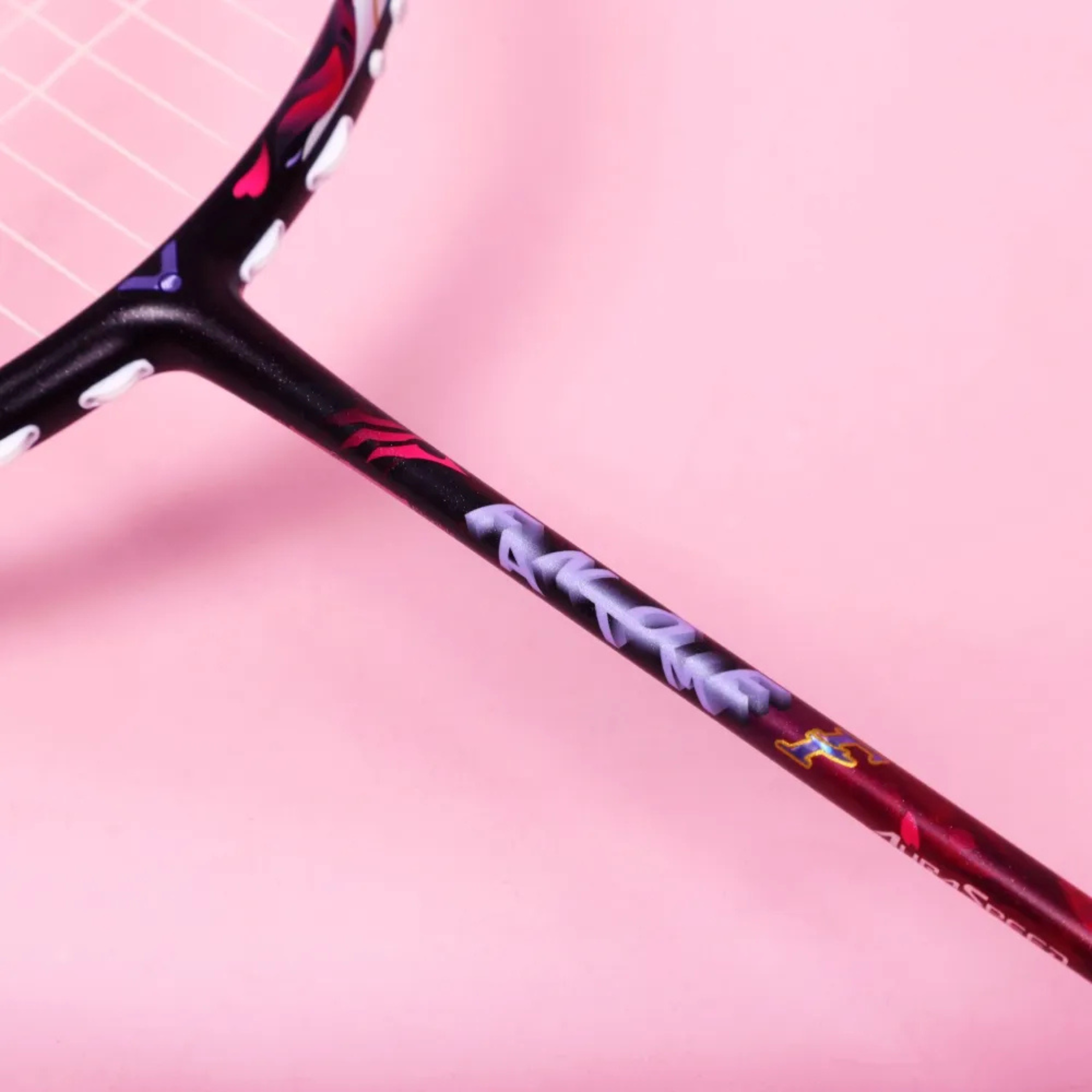 Victor Auraspeed Fantome F AC Badminton Racket - Black Rose