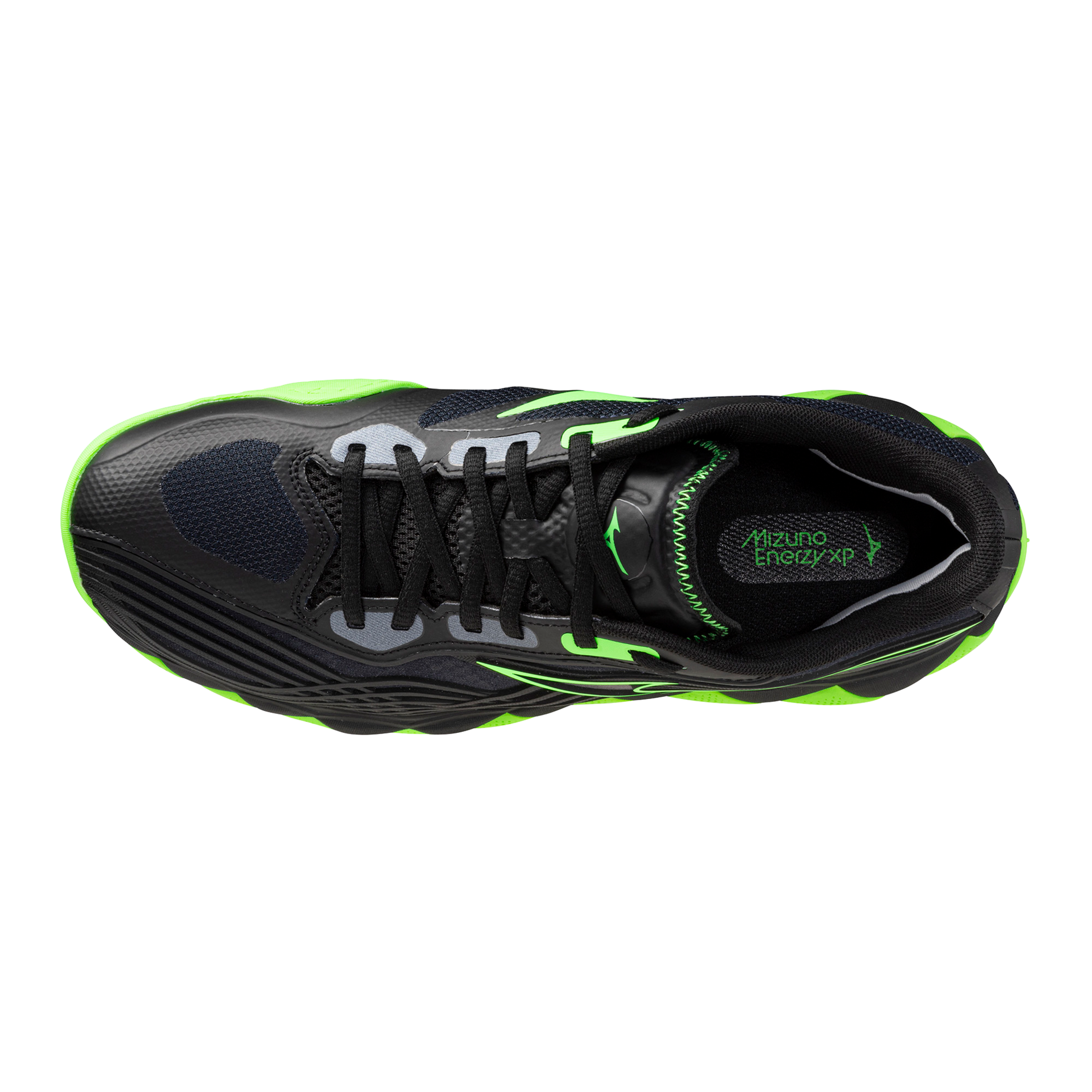 Chaussure de tennis Mizuno Wave Enforce Tour 2 AC pour hommes - Noir-Pomme Lumineuse