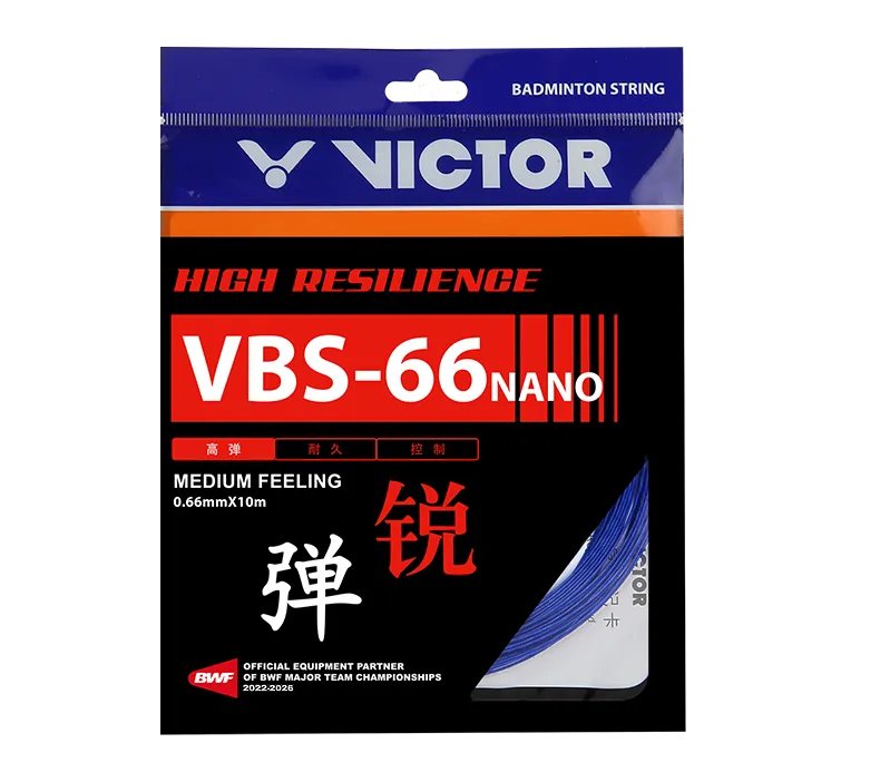Victor VBS-66 Nano Badminton String - 0.66mm x 10m
