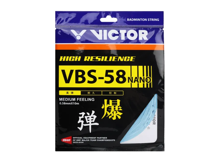 Cordage de badminton Victor VBS-58 Nano - 0,58 mm x 10 m