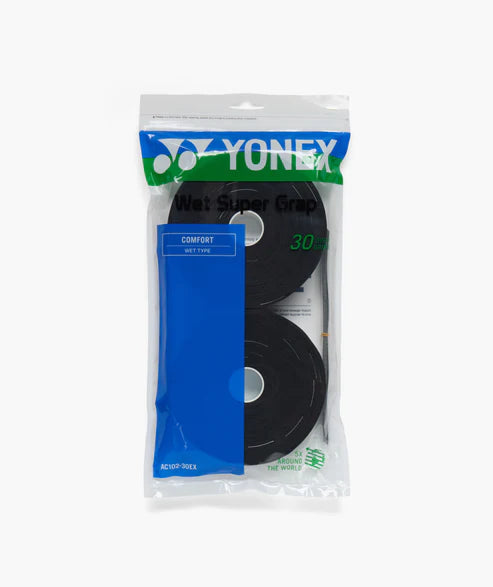 Yonex Wet Super Grap Overgrip 30-Pack AC102-30