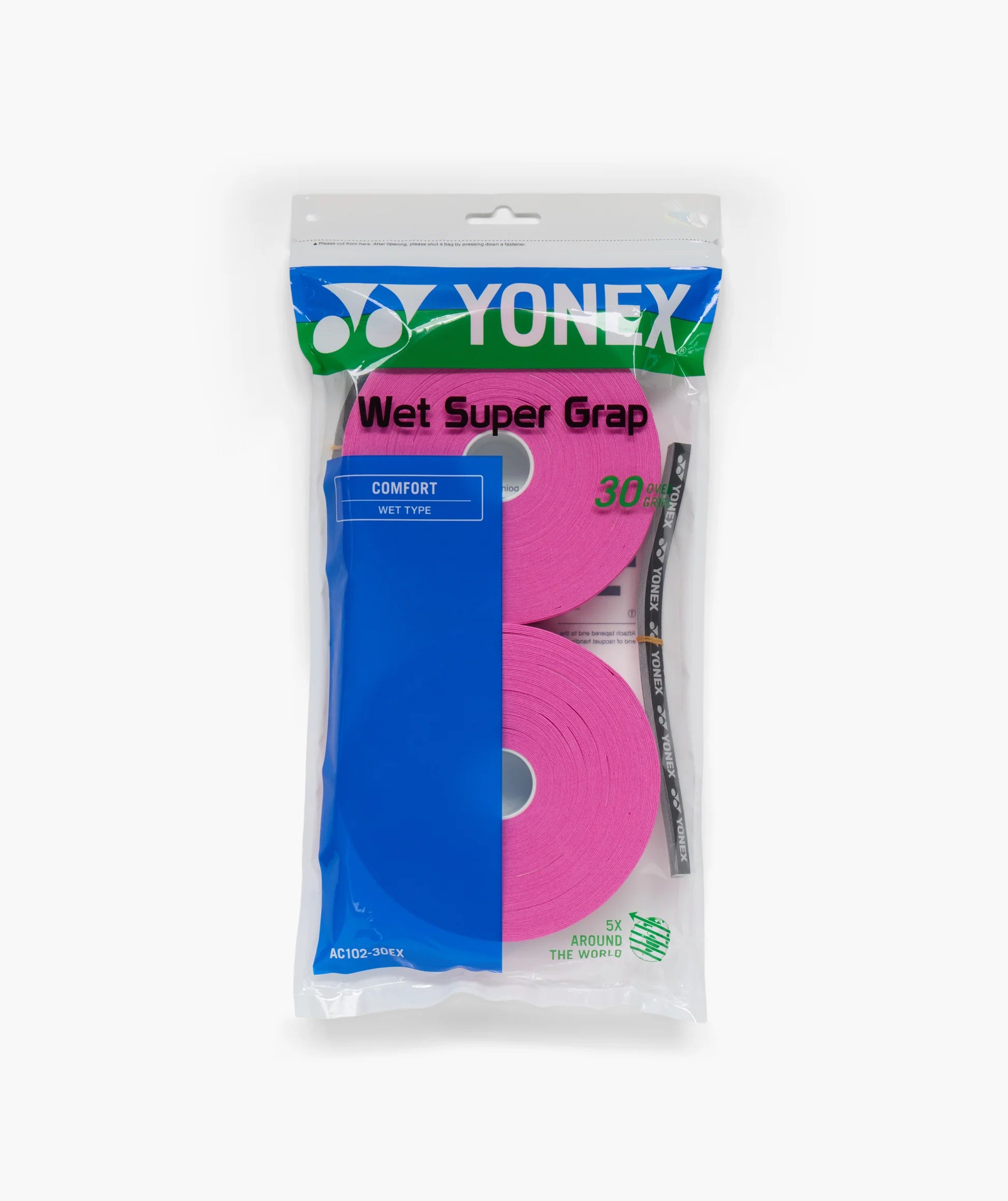Yonex Wet Super Grap Overgrip 30-Pack AC102-30