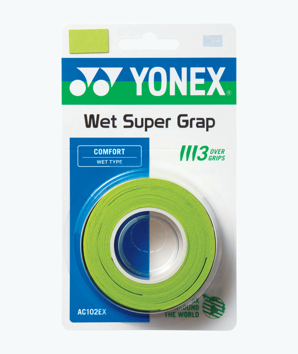 Yonex Wet Super Grap Overgrip 3-Pack AC102