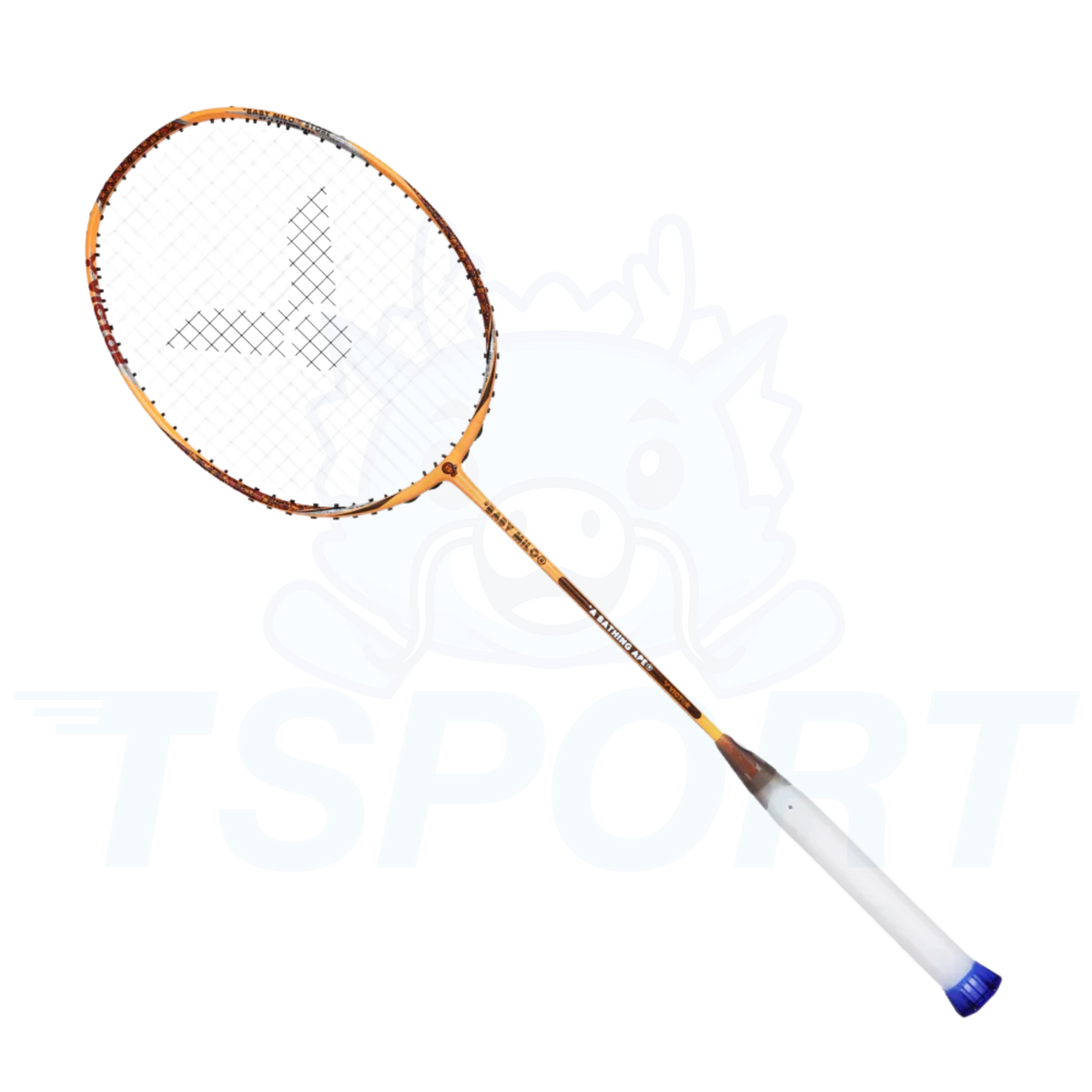 Victor x Baby Milo Store Auraspeed Badminton Racket ARS-BABY MILO O - Milo Orange