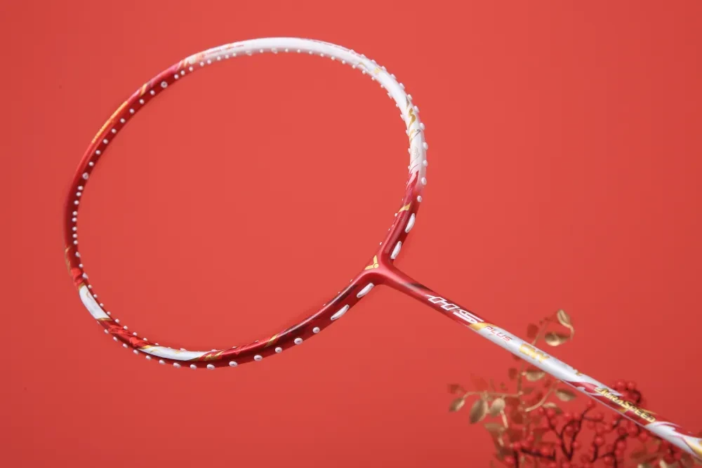 Coffret cadeau raquette de badminton Victor Auraspeed HS Plus Nouvel An chinois 2026 - Rouge Prospérité
