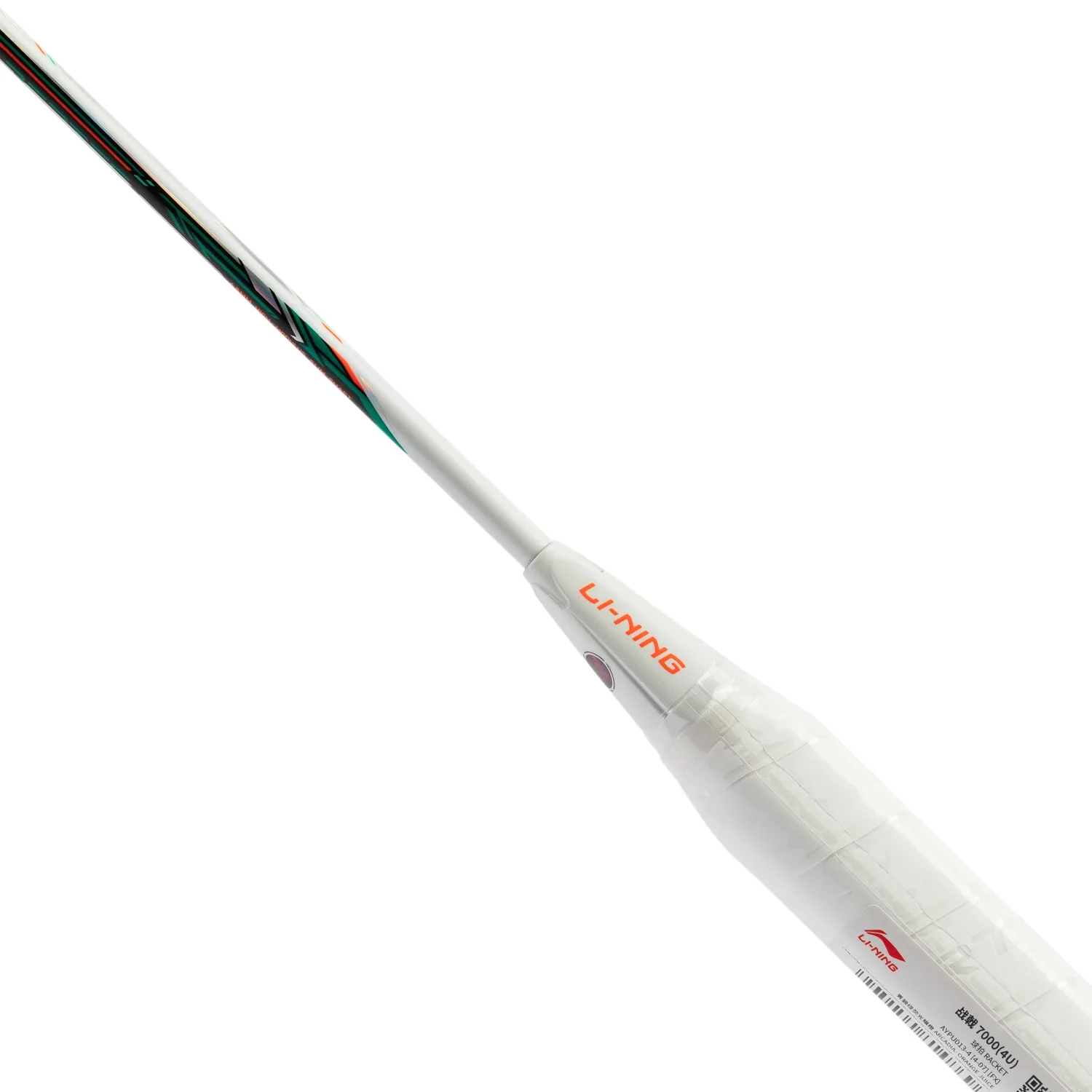 Raquette de badminton Li-Ning Halbertec 7000 - Vert Orange