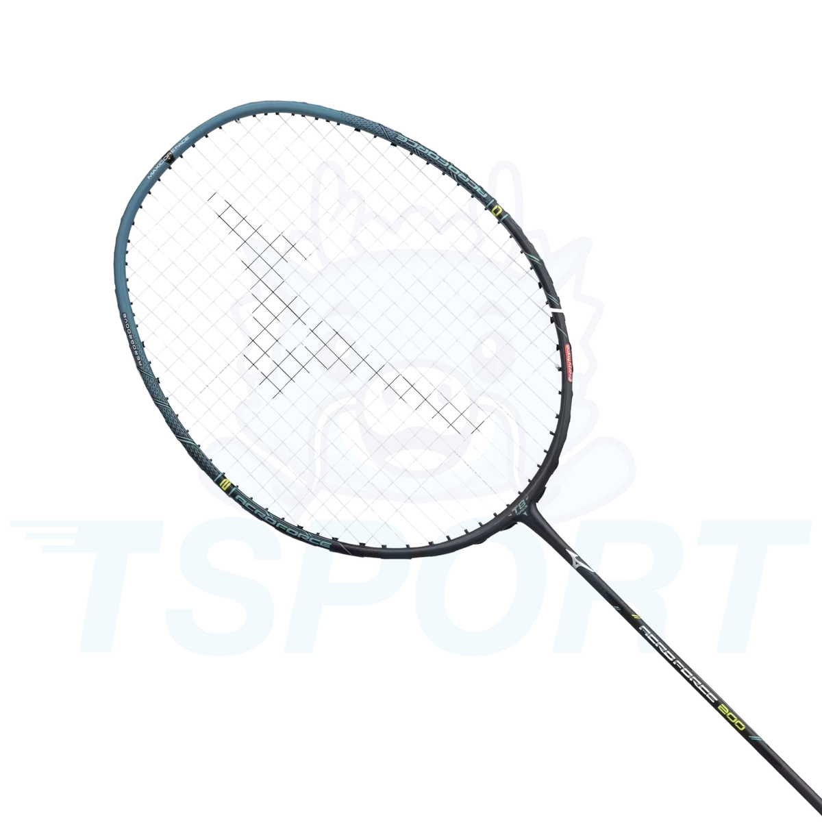 Mizuno Acroforce 200 BDSS Badminton Racket 73JTB62208 - Charcoal / Grayish Green