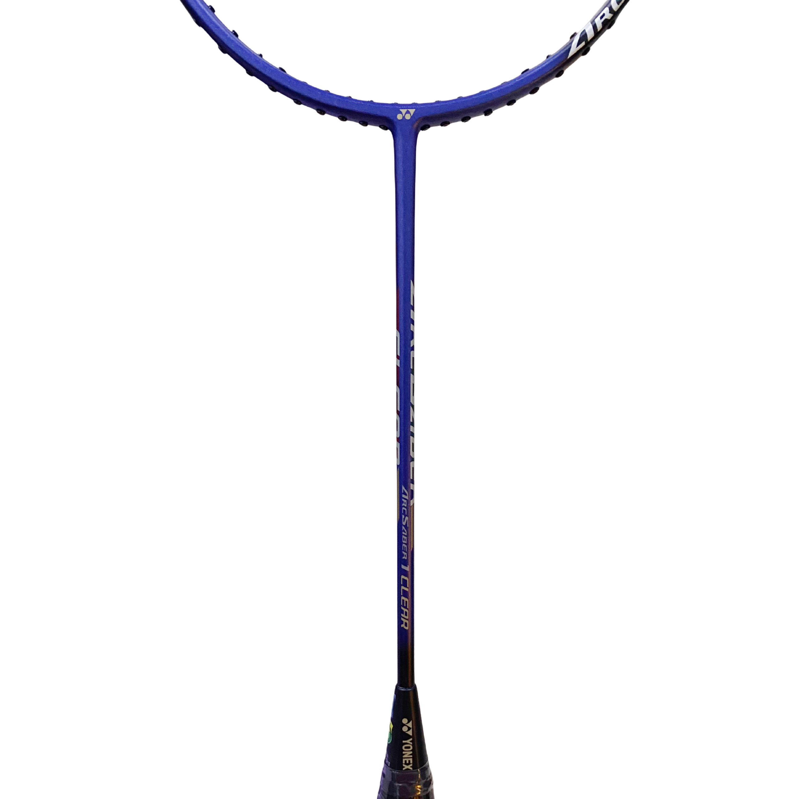 Raquette de badminton Yonex ArcSaber 01 Clear - Bleue - Pré-cordée