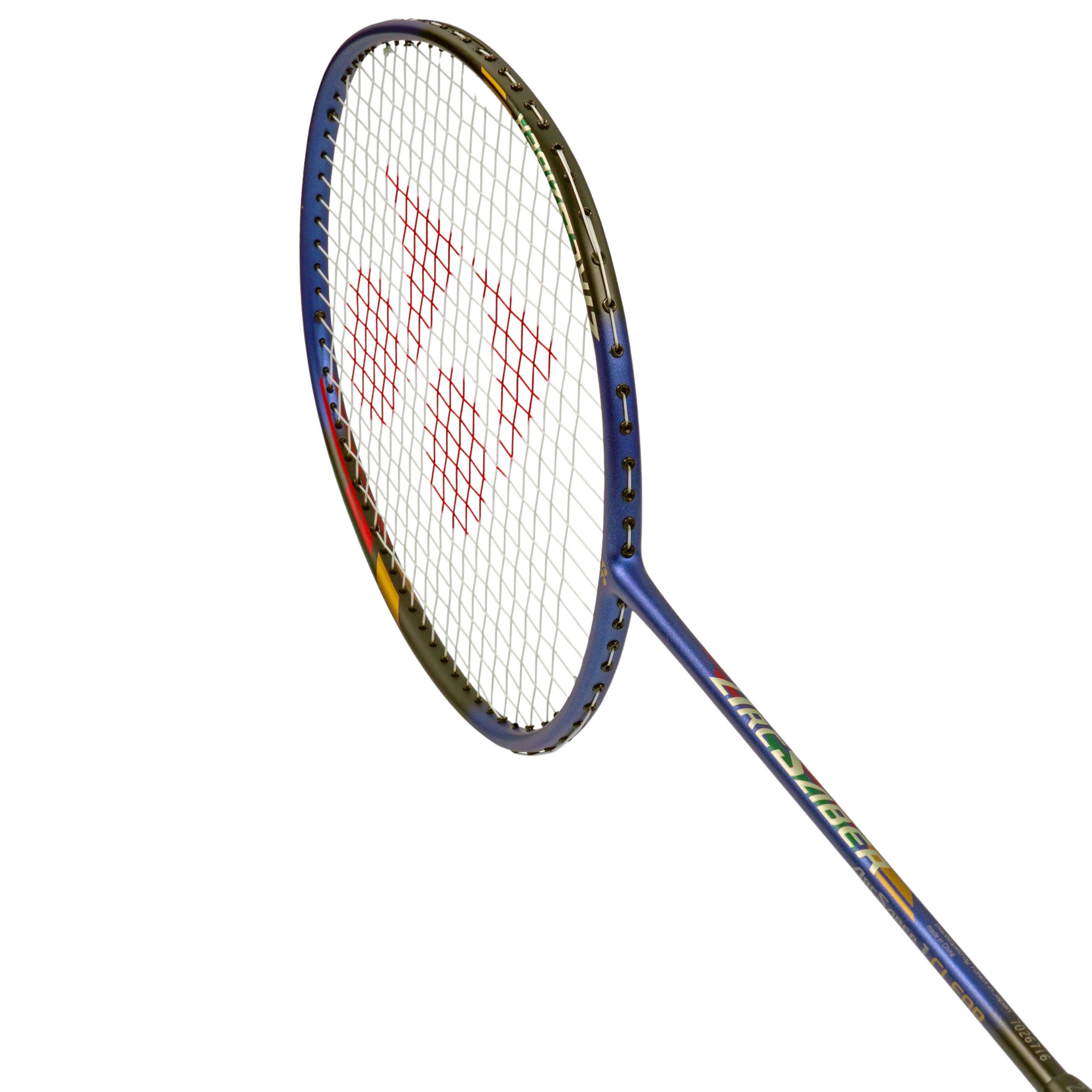 Raquette de badminton Yonex ArcSaber 01 Clear - Bleue - Pré-cordée