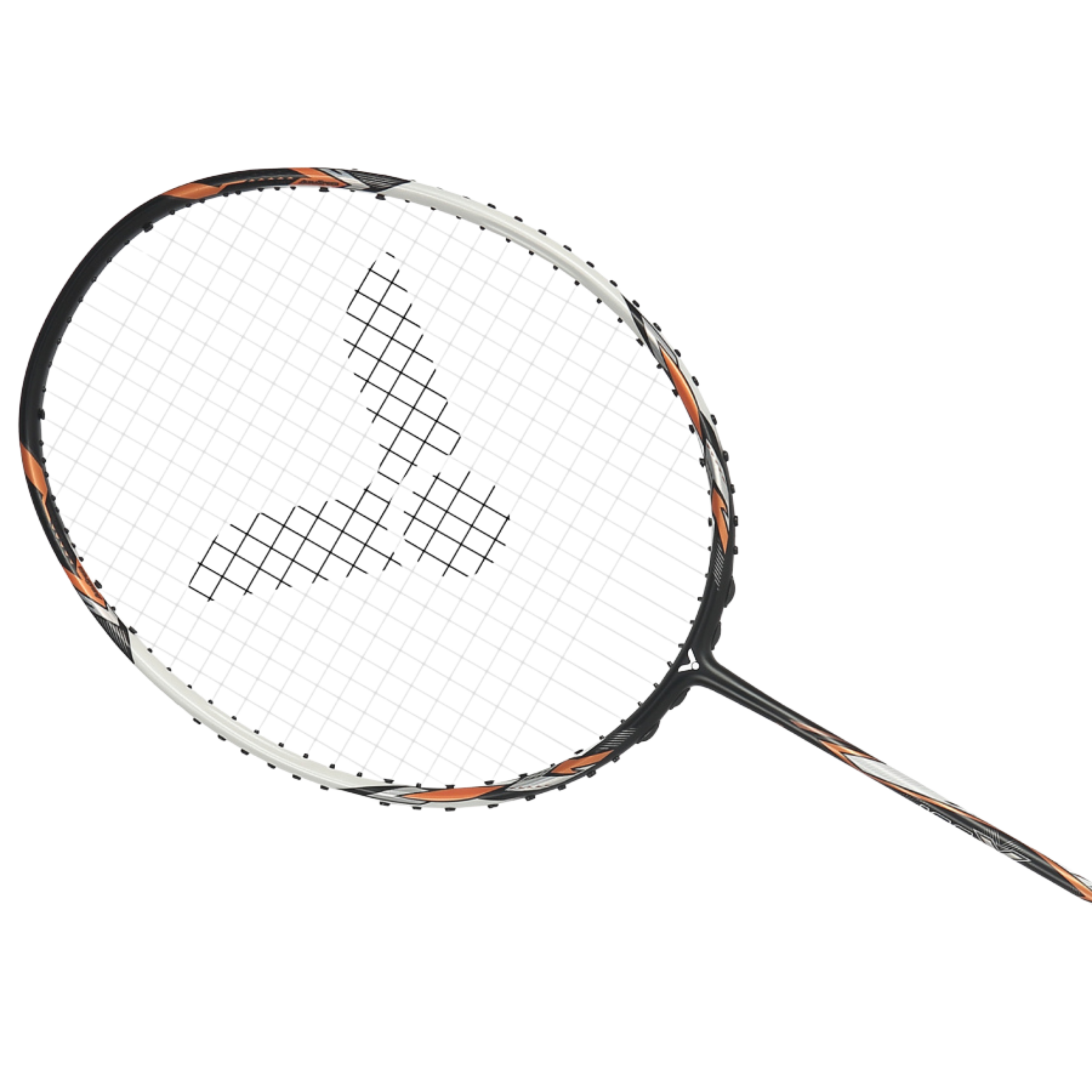 Victor Auraspeed 100X TD CO Badminton Racket - Black Orange