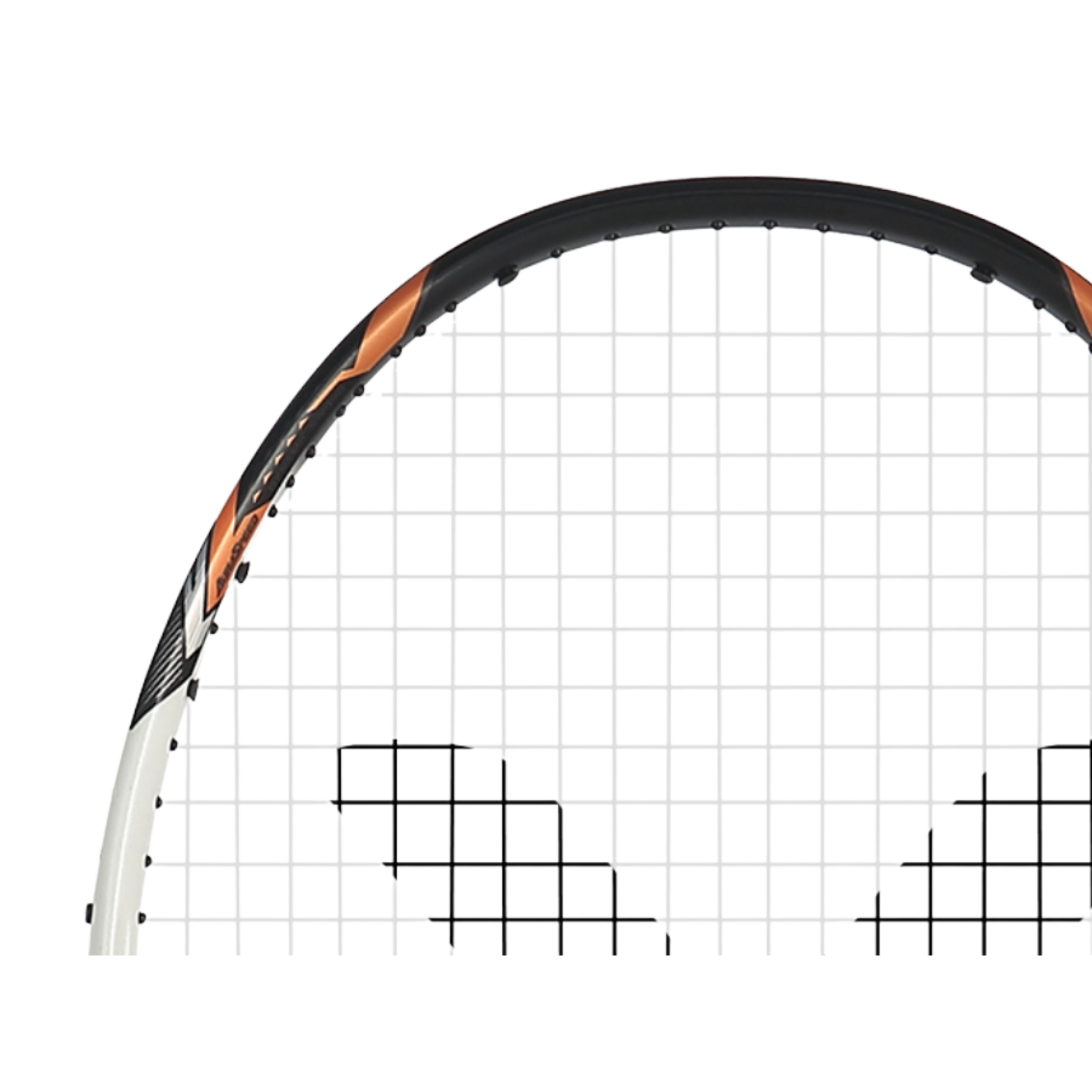 Victor Auraspeed 100X TD CO Badminton Racket - Black Orange
