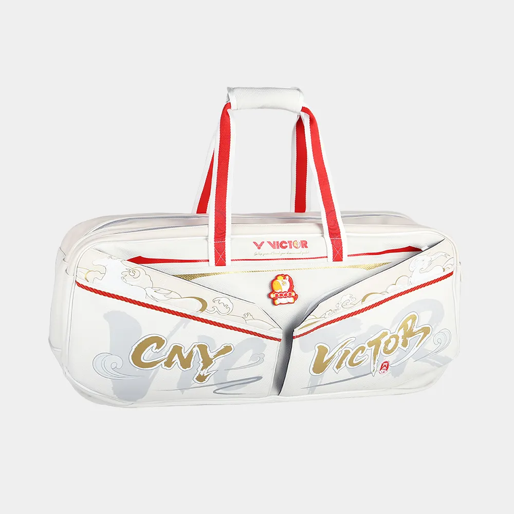Victor CNY 2026 Edition Rectangular Racket Bag (BR5651CNY-LD) White/Red
