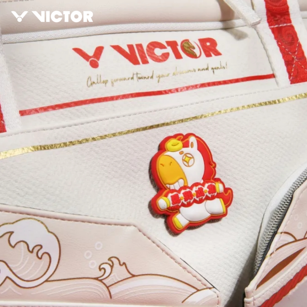 Victor CNY 2026 Edition Rectangular Racket Bag (BR5651CNY-LD) White/Red