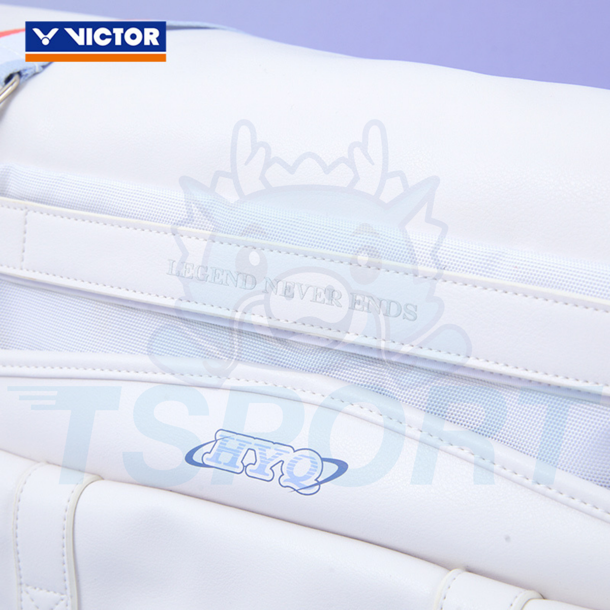 Victor x Huang Ya Qiong Collection 2.0 Rectangular Badminton Bags BR5681HYQ - Bright White