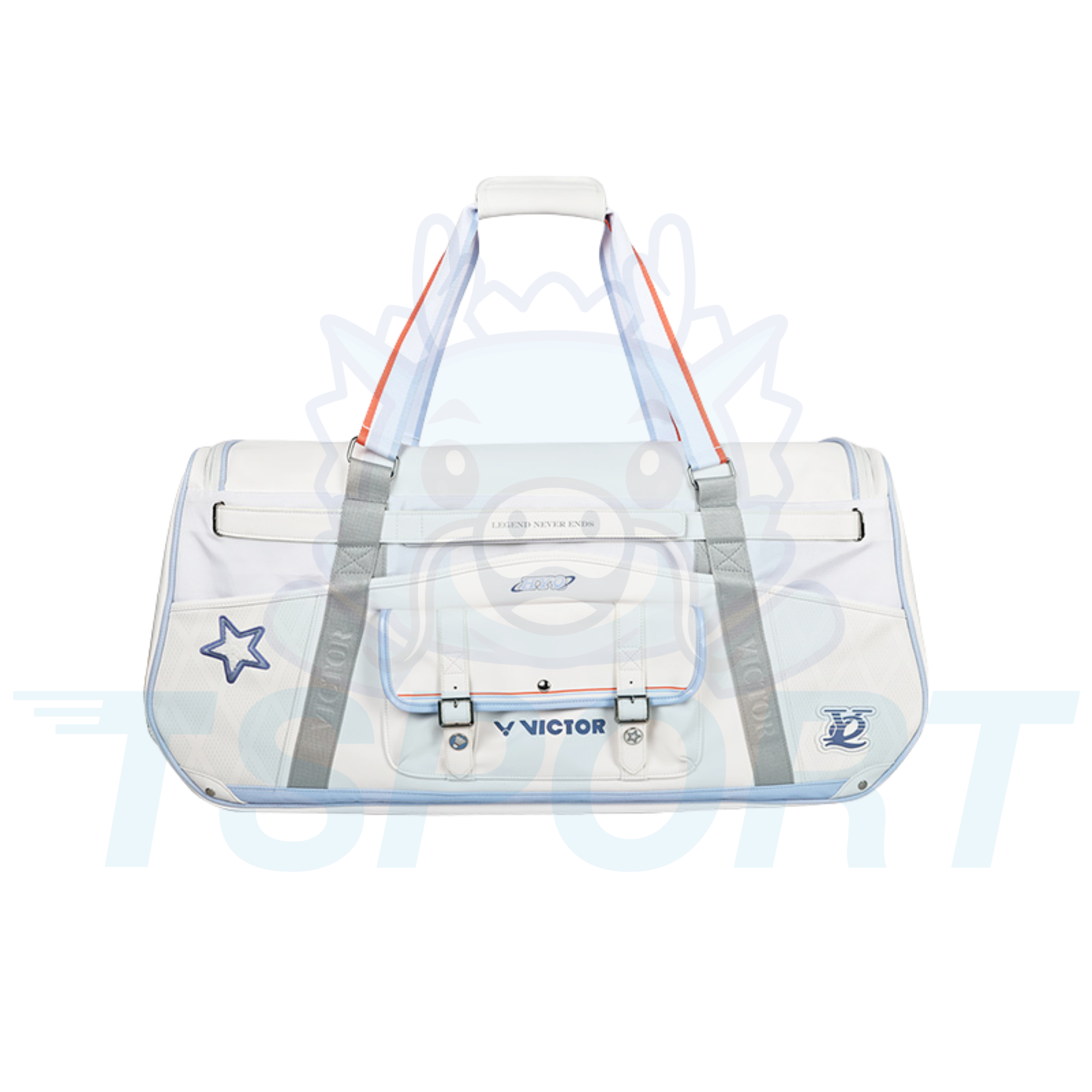 Victor x Huang Ya Qiong Collection 2.0 Rectangular Badminton Bags BR5681HYQ - Bright White