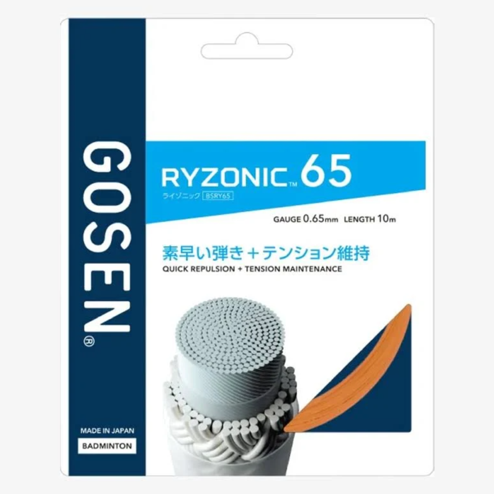 Cordage de badminton Gosen Ryzonic 65 10m