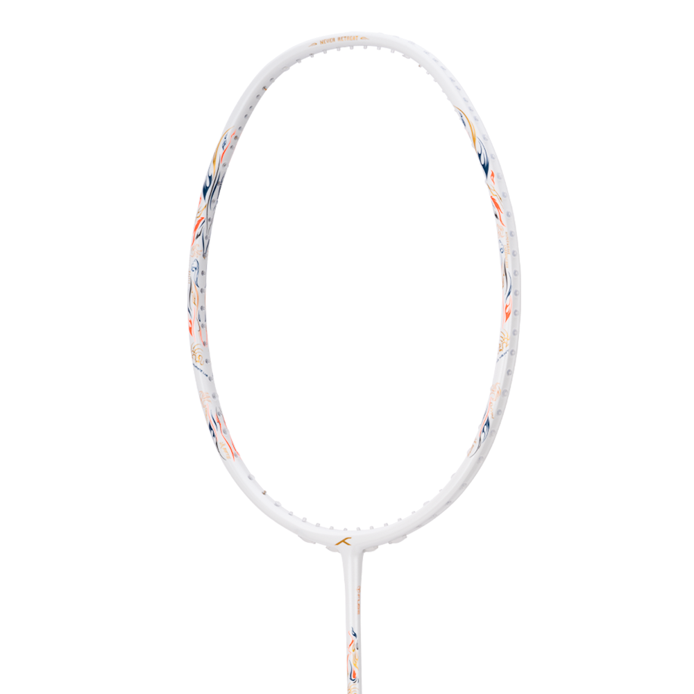 Raquette de Badminton Hundred Battle 900 (4U) - Blanc
