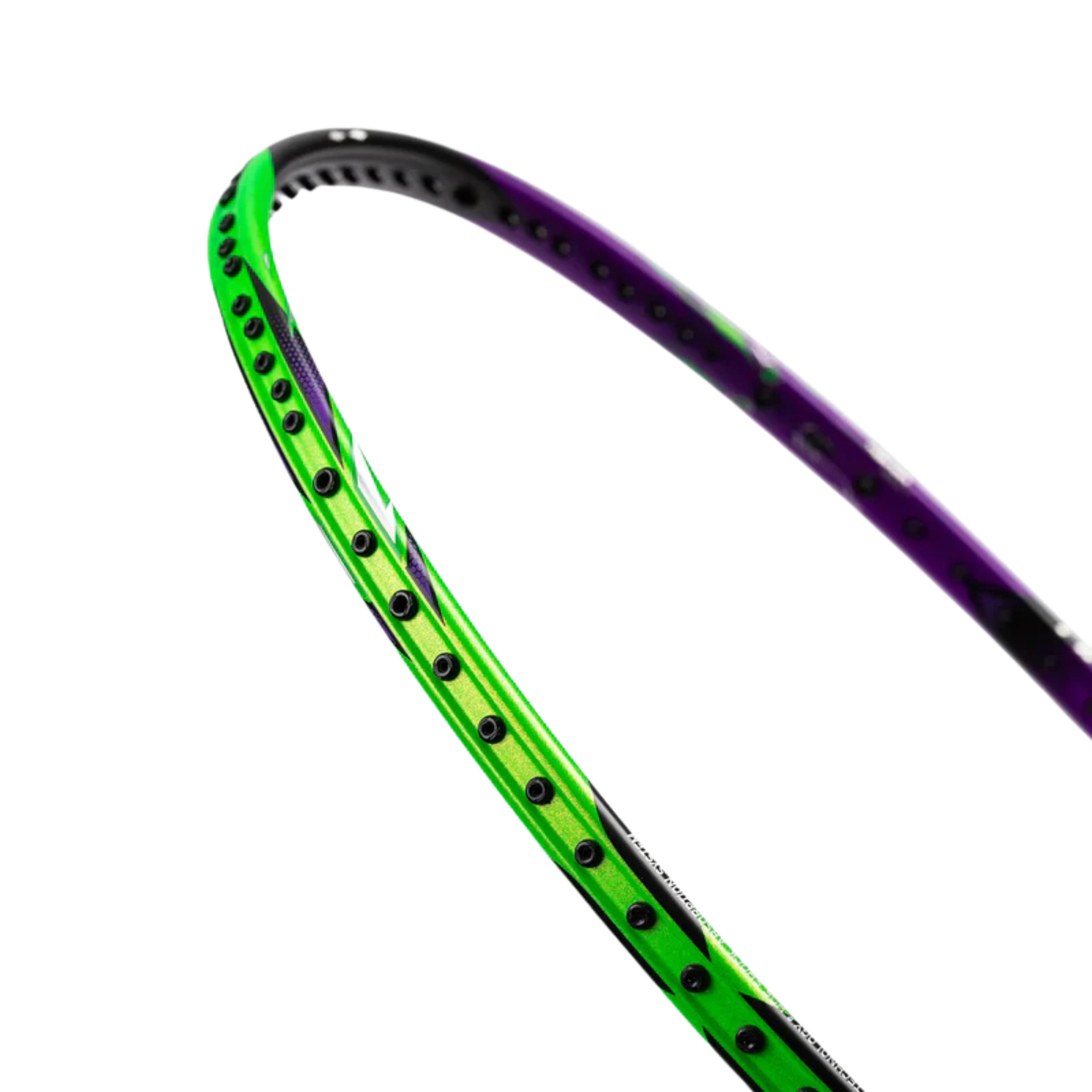 Raquette de badminton Li-Ning Halbertec 9000 - Vert / Violet