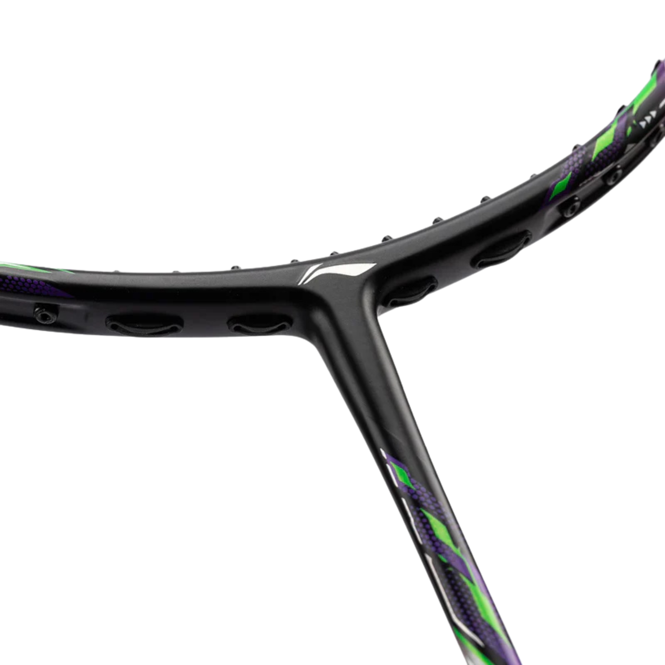 Li-Ning Halbertec 9000 Badminton Racket - Green / Purple