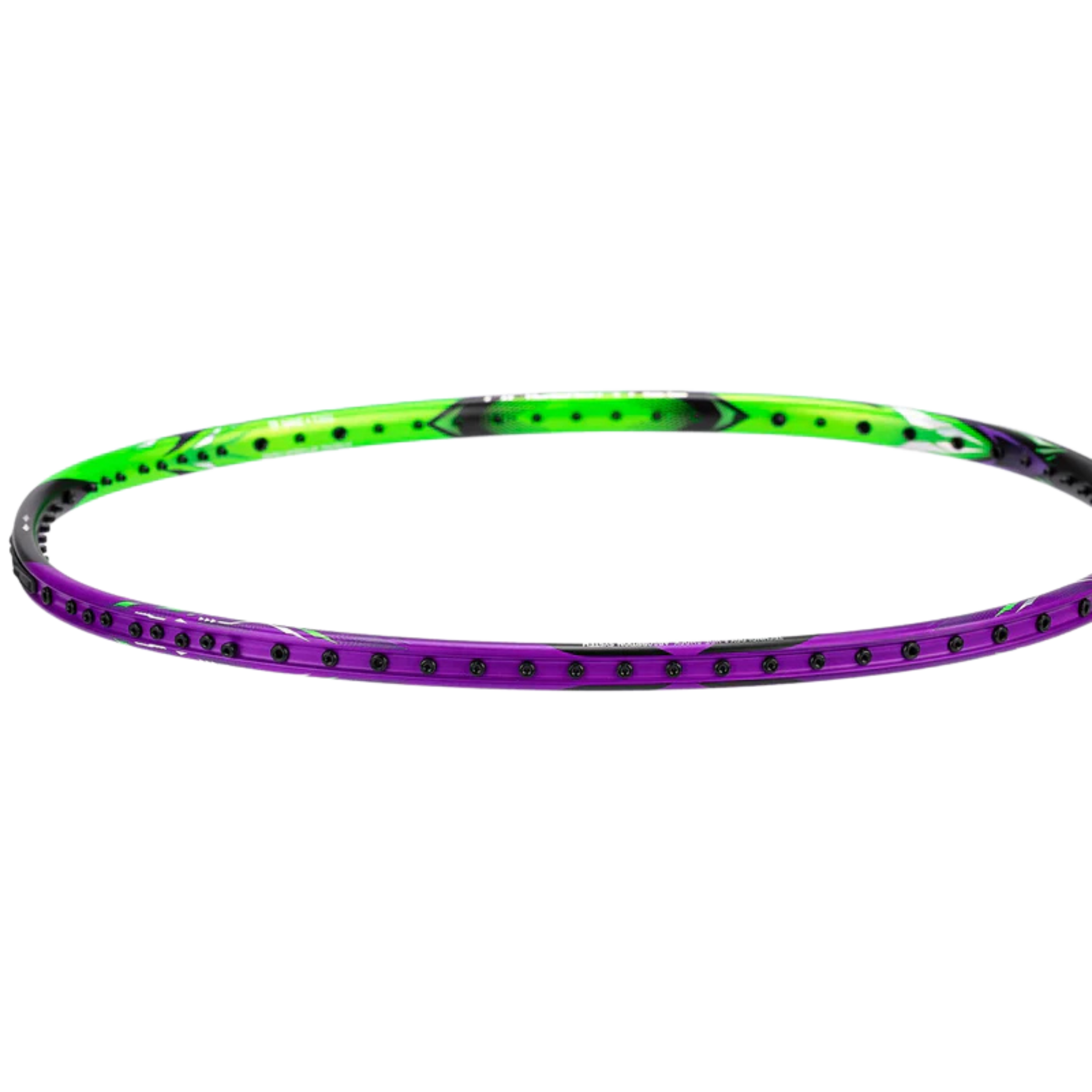 Raquette de badminton Li-Ning Halbertec 9000 - Vert / Violet