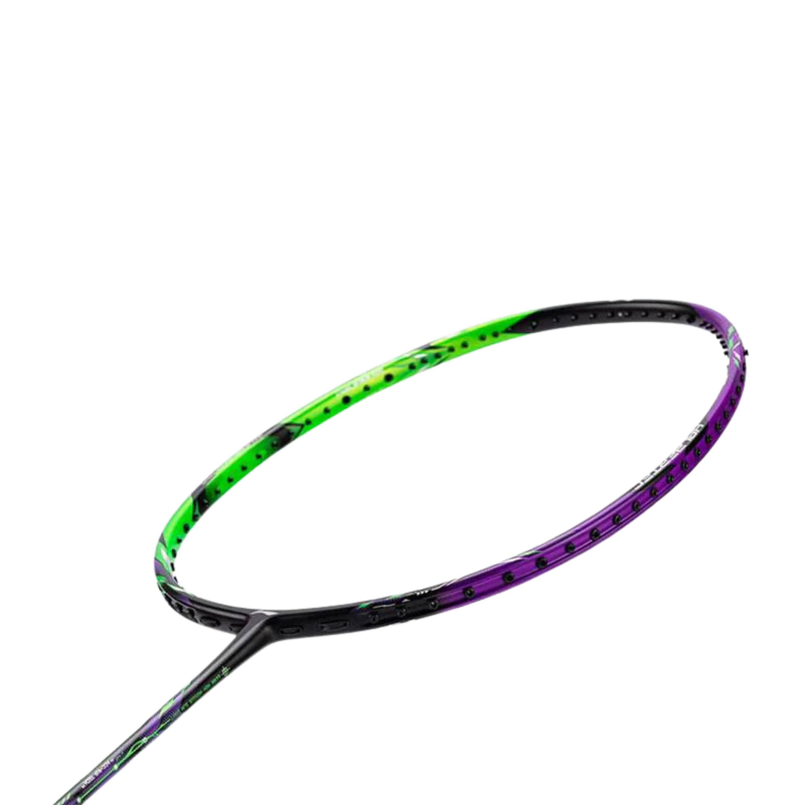 Raquette de badminton Li-Ning Halbertec 9000 - Vert / Violet