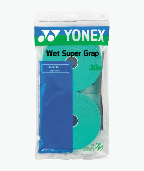Yonex Wet Super Grap Overgrip 30-Pack AC102-30