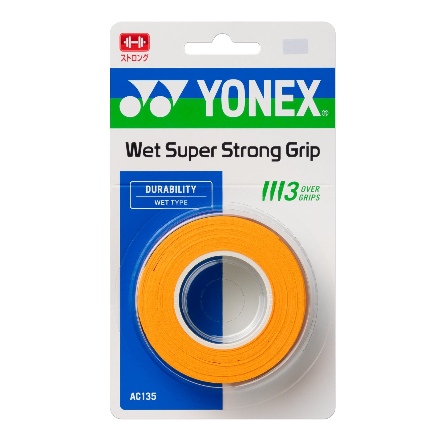 Yonex Strong Grap Overgrip 3-Pack AC135EX