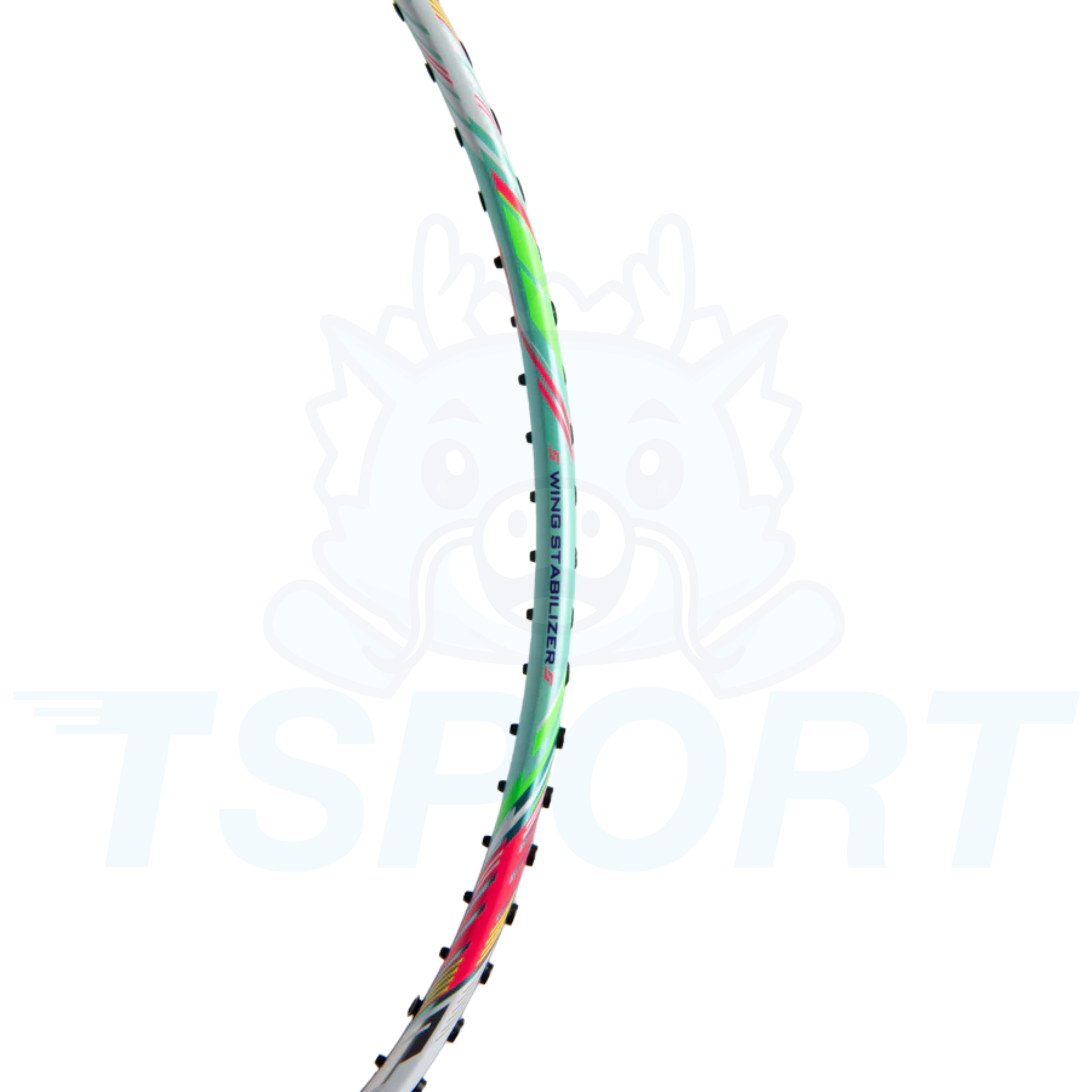 Raquette de Badminton Li-Ning Aeronaut 7000 Instinct - Violet / Vert