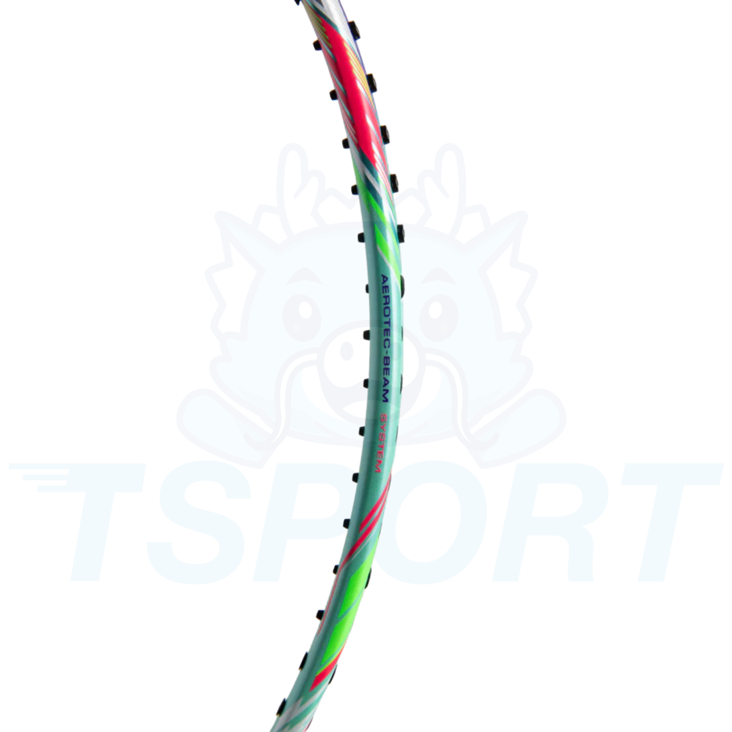 Raquette de Badminton Li-Ning Aeronaut 7000 Instinct - Violet / Vert