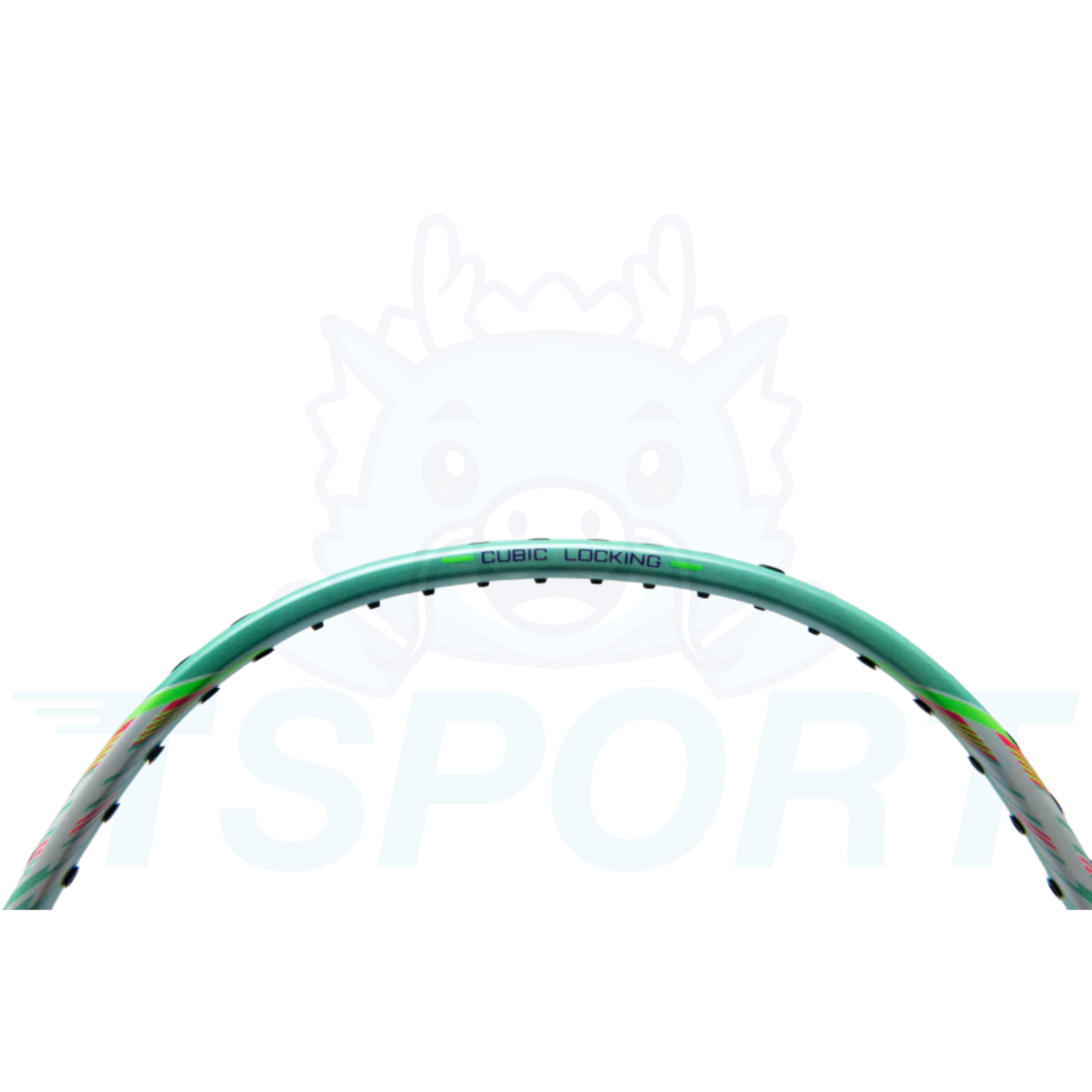 Raquette de Badminton Li-Ning Aeronaut 7000 Instinct - Violet / Vert