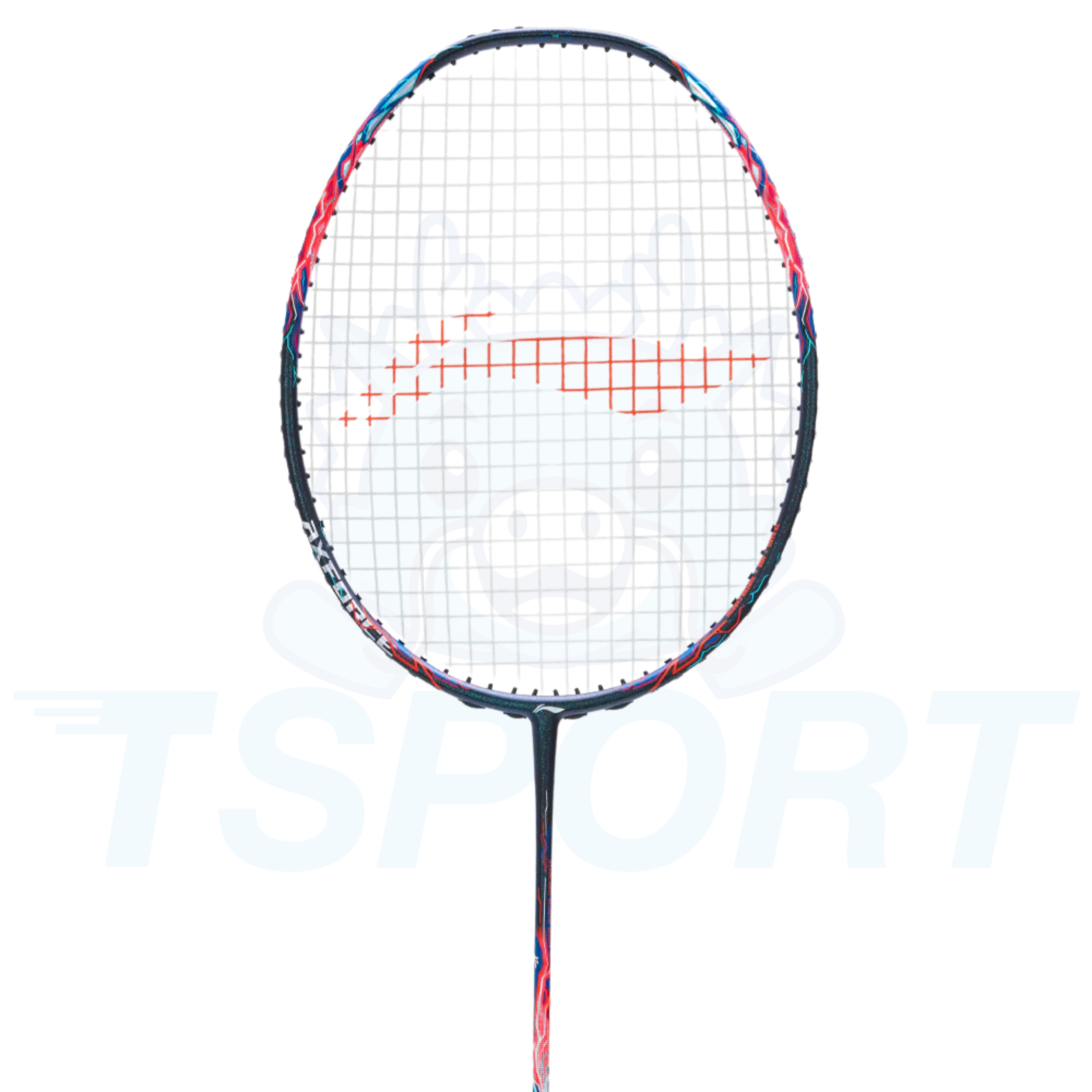 Raquette de badminton Li-Ning Axforce 90 Tiger Max - Rouge