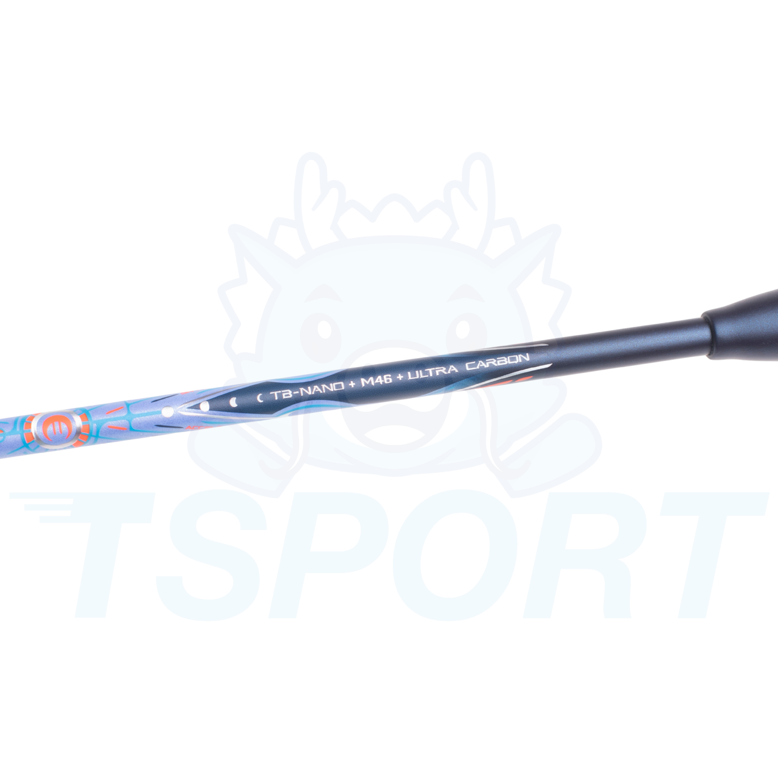Boîte cadeau de raquette de badminton Li-Ning BladeX 900 Moon Max - Bleu brodé